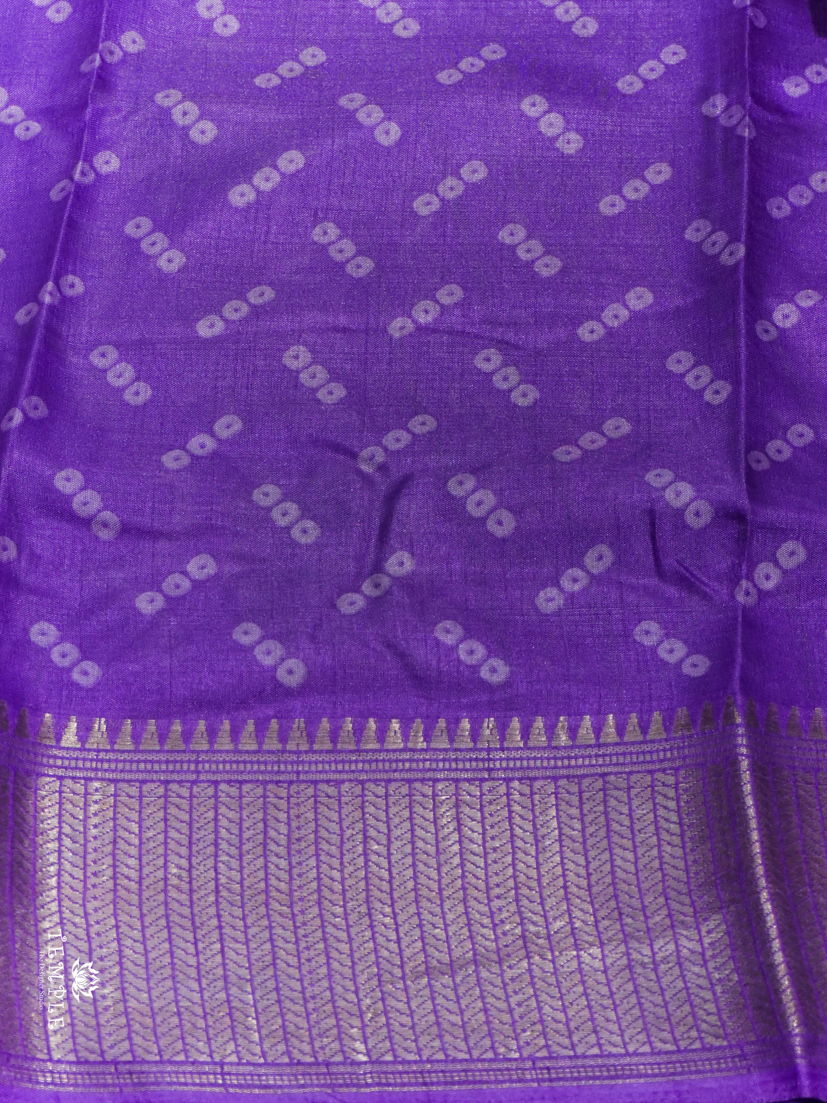 Dola Silk Saree with Bandhini Designs| TTDS1512 | Merry Deals