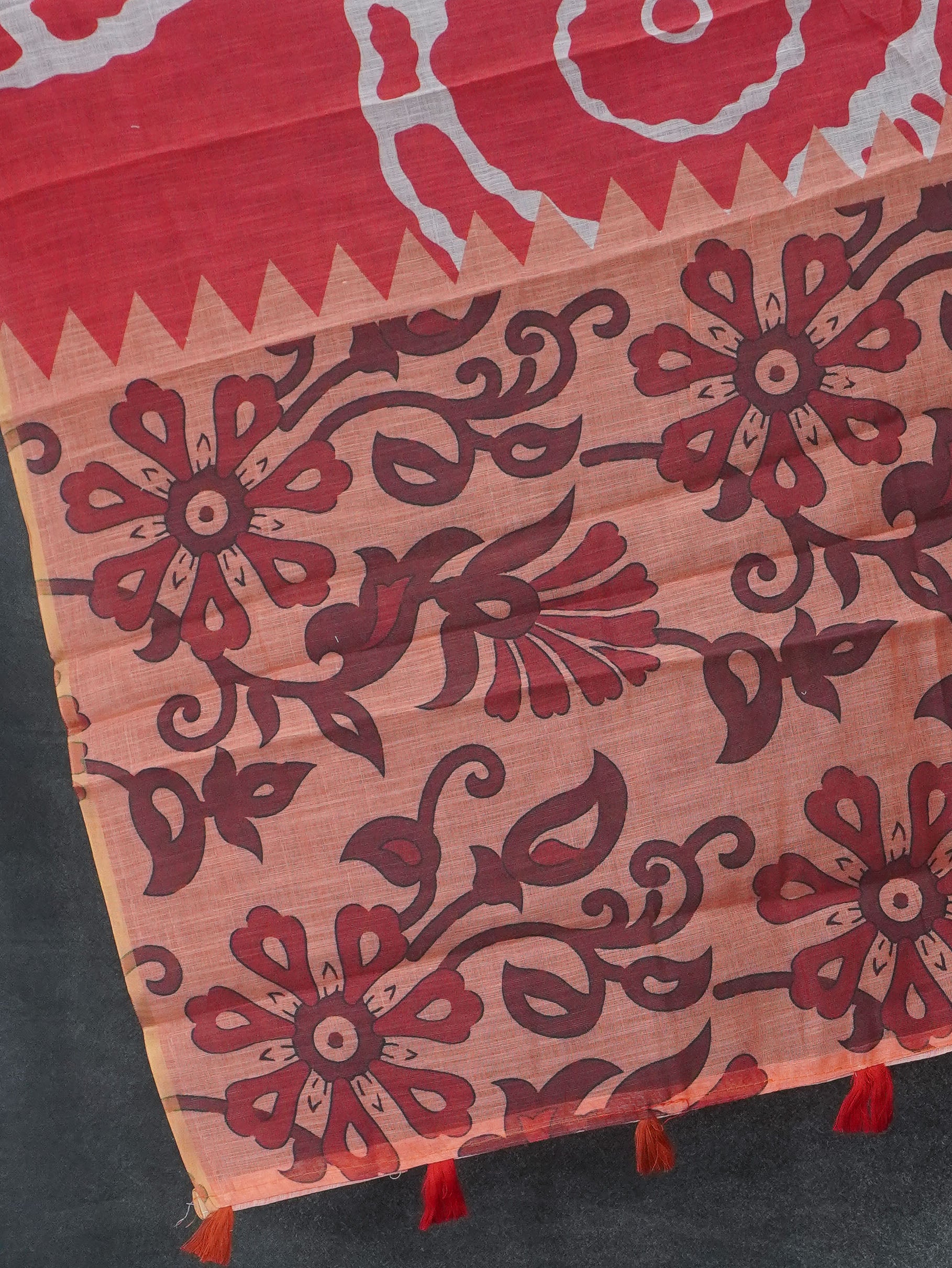 Chanderi Cotton Saree | TTDS3402