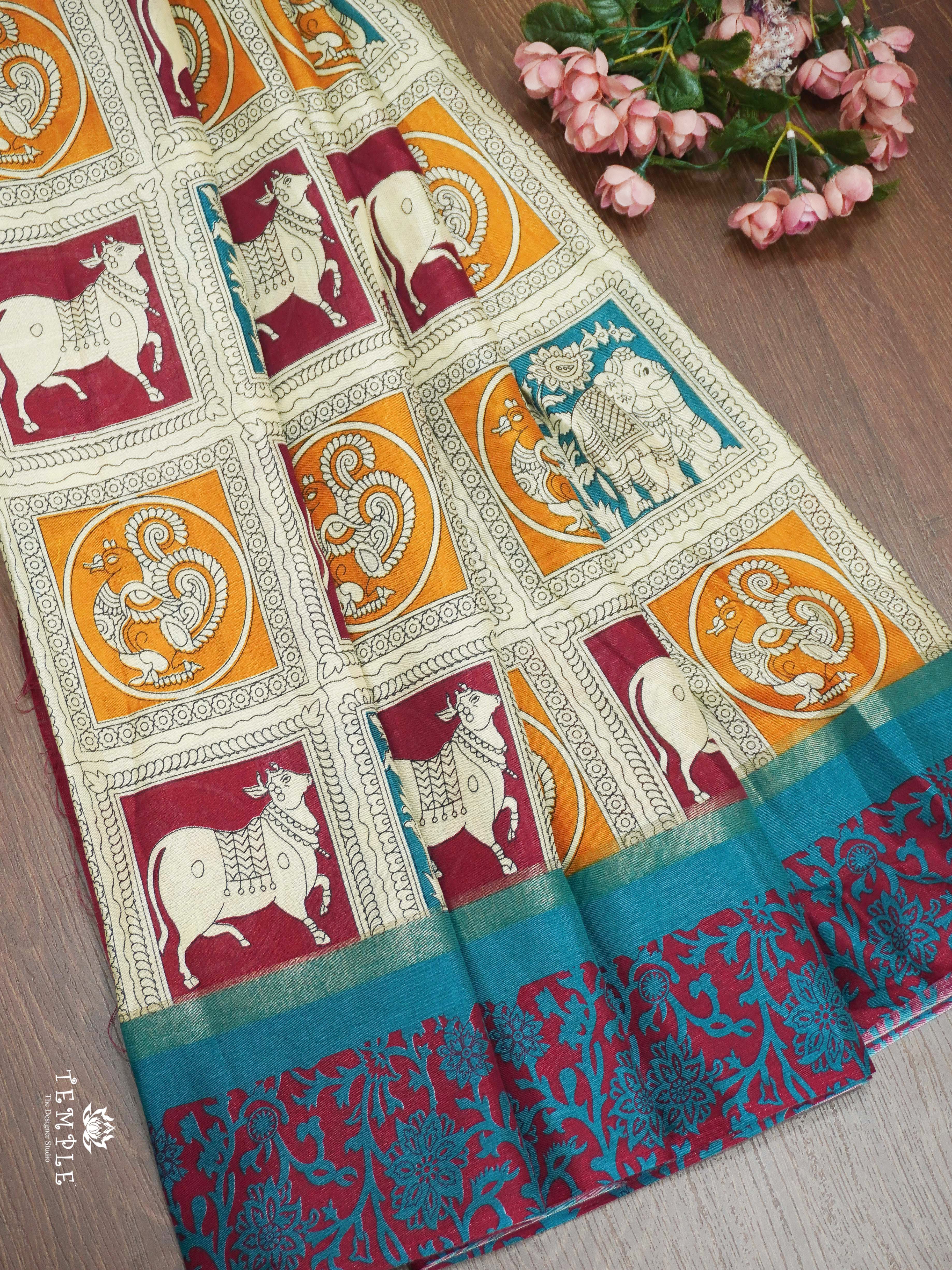 Printed Chirala Saree | TTDS1844