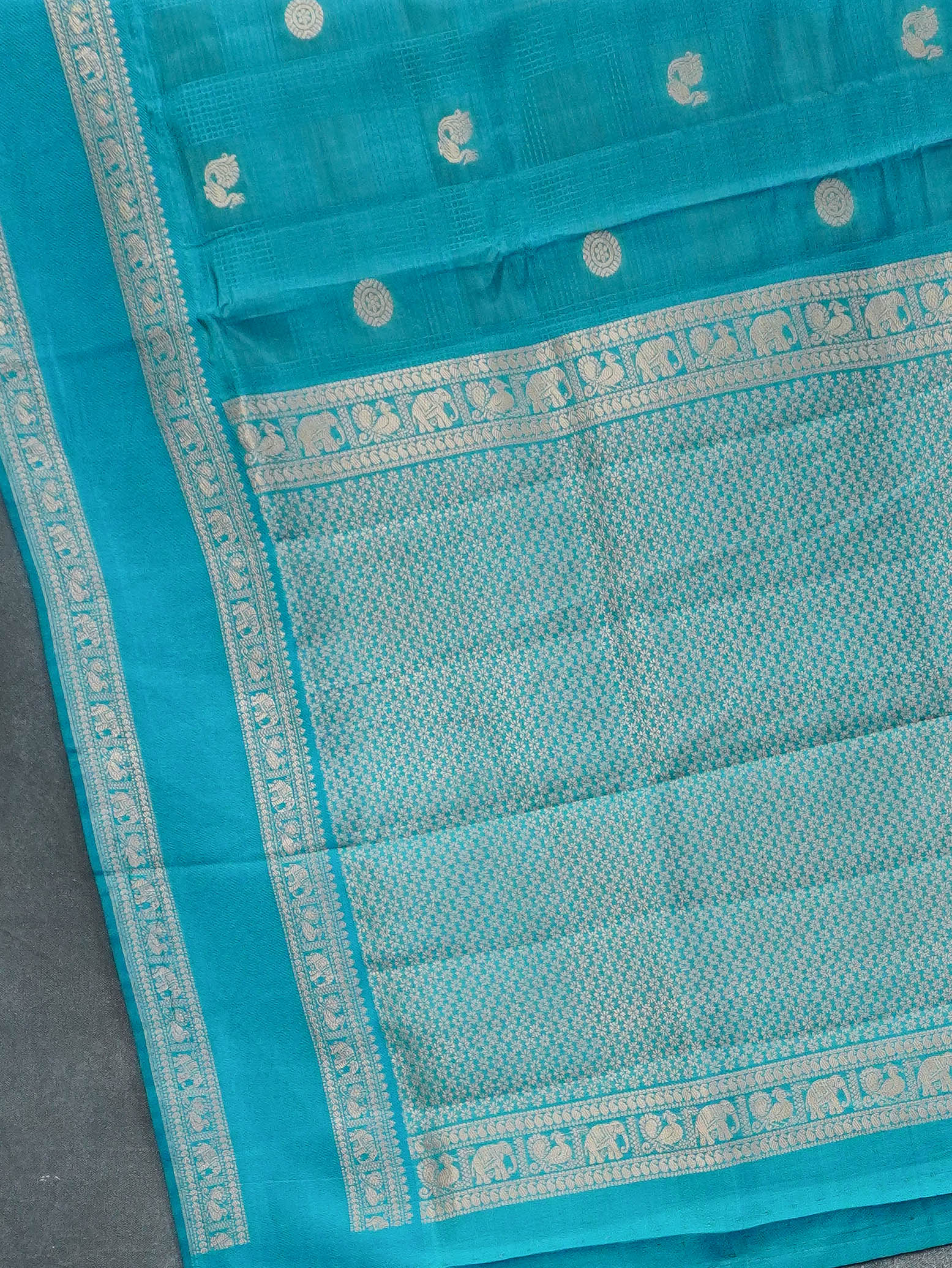 Semi Tussar Silk Saree | TTDS3405