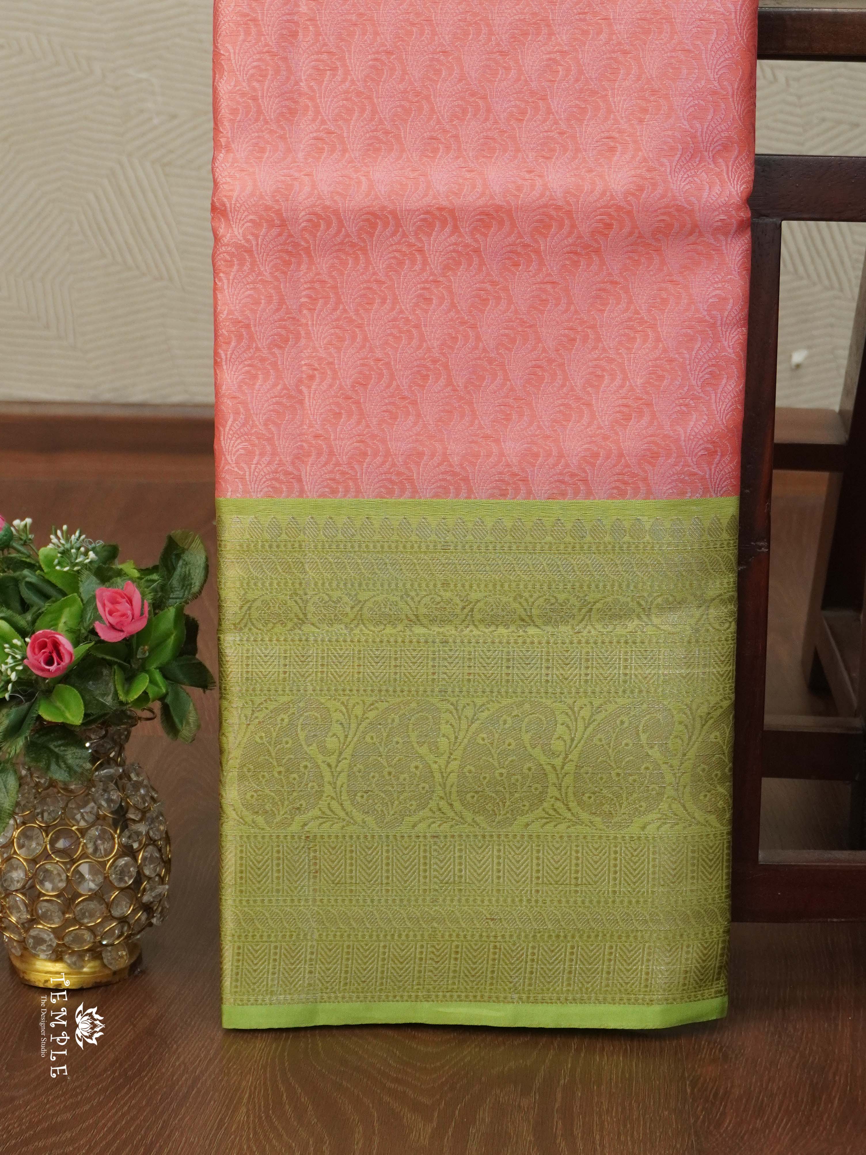 Kora Muslin Saree With Long Border | TTDS2503