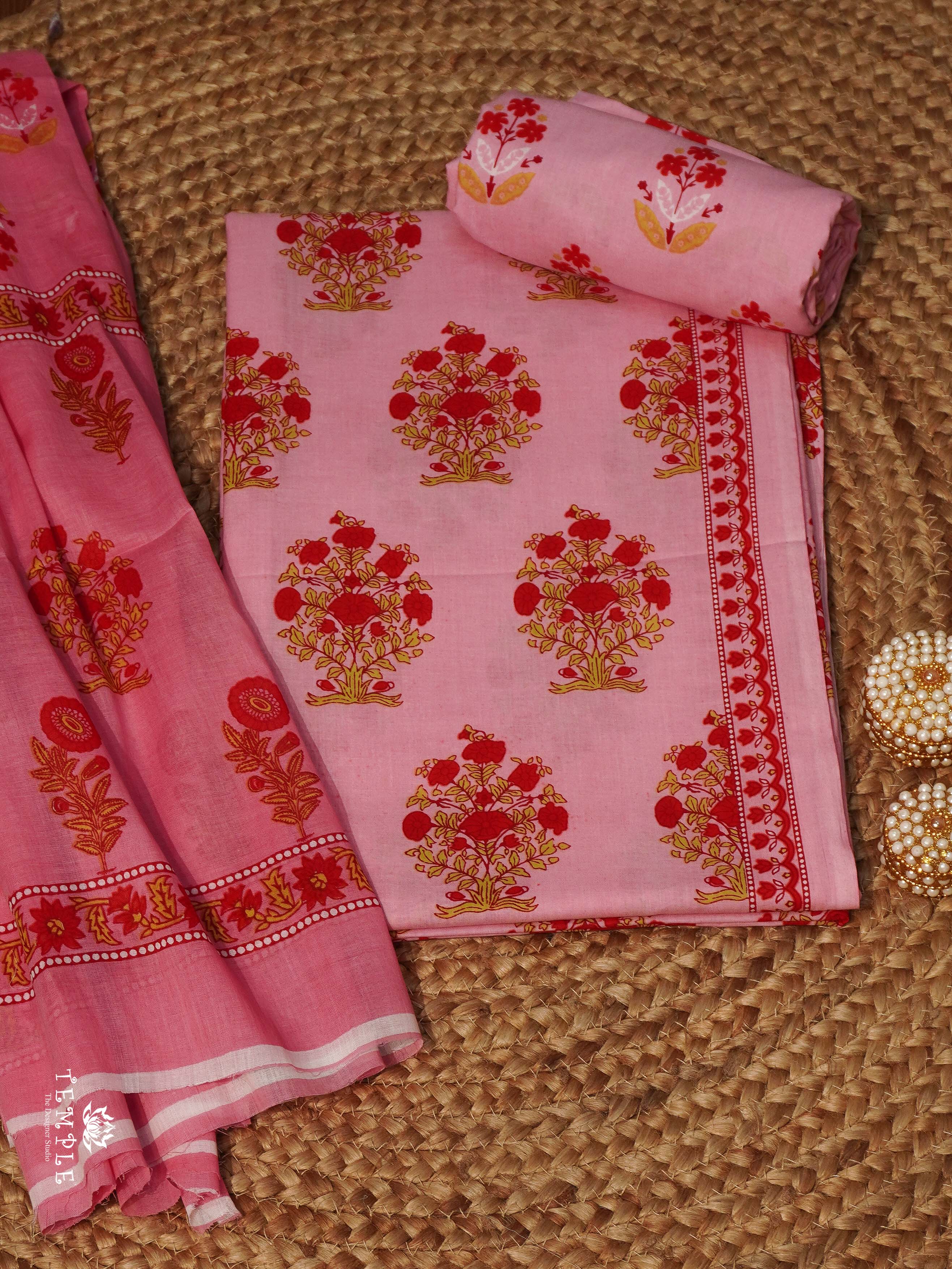 Printed Cotton Salwar Material | TTDS2031