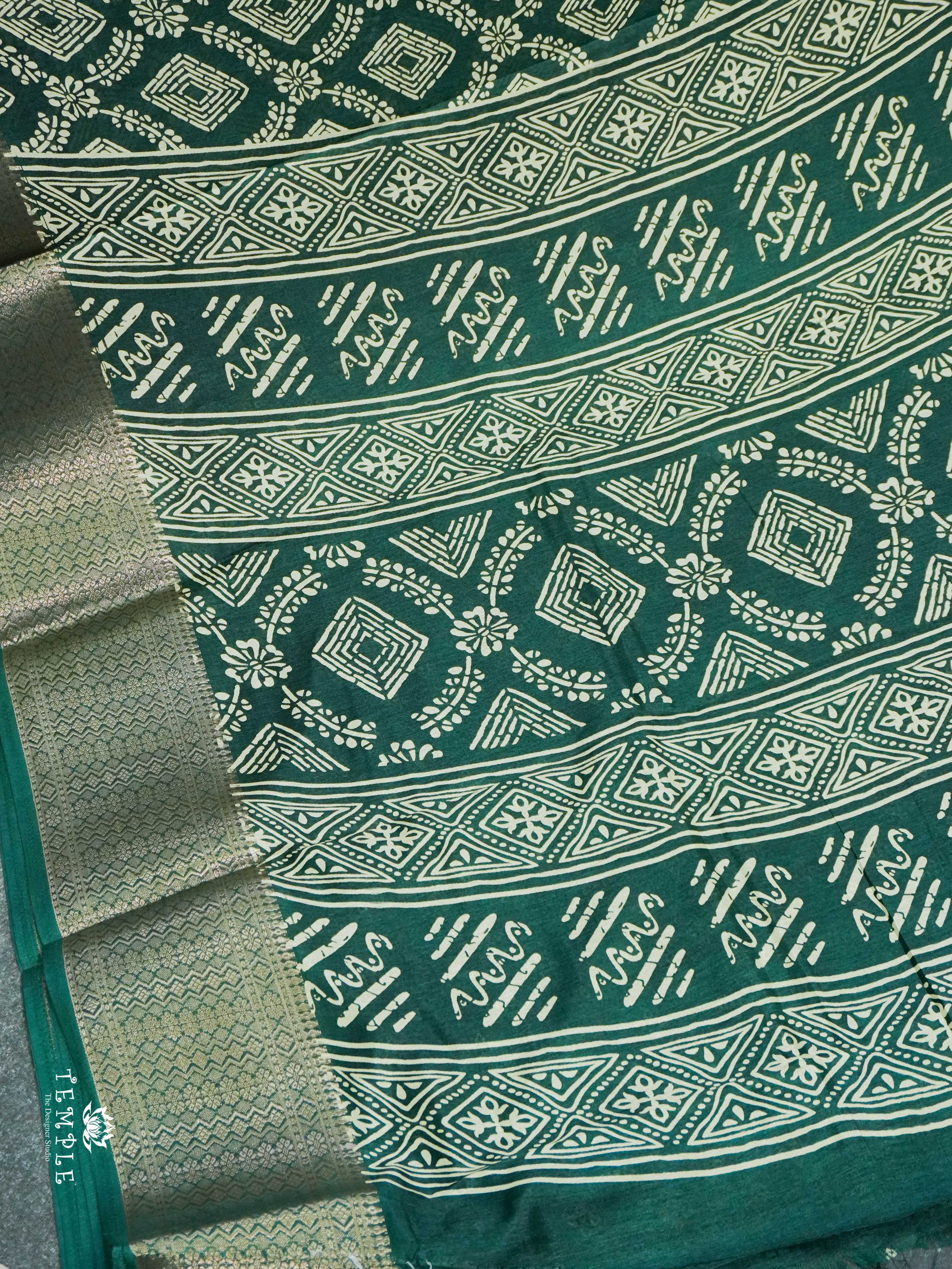 Binny Silk Saree With Printed pattern | TTDS1508 | Merry Deals