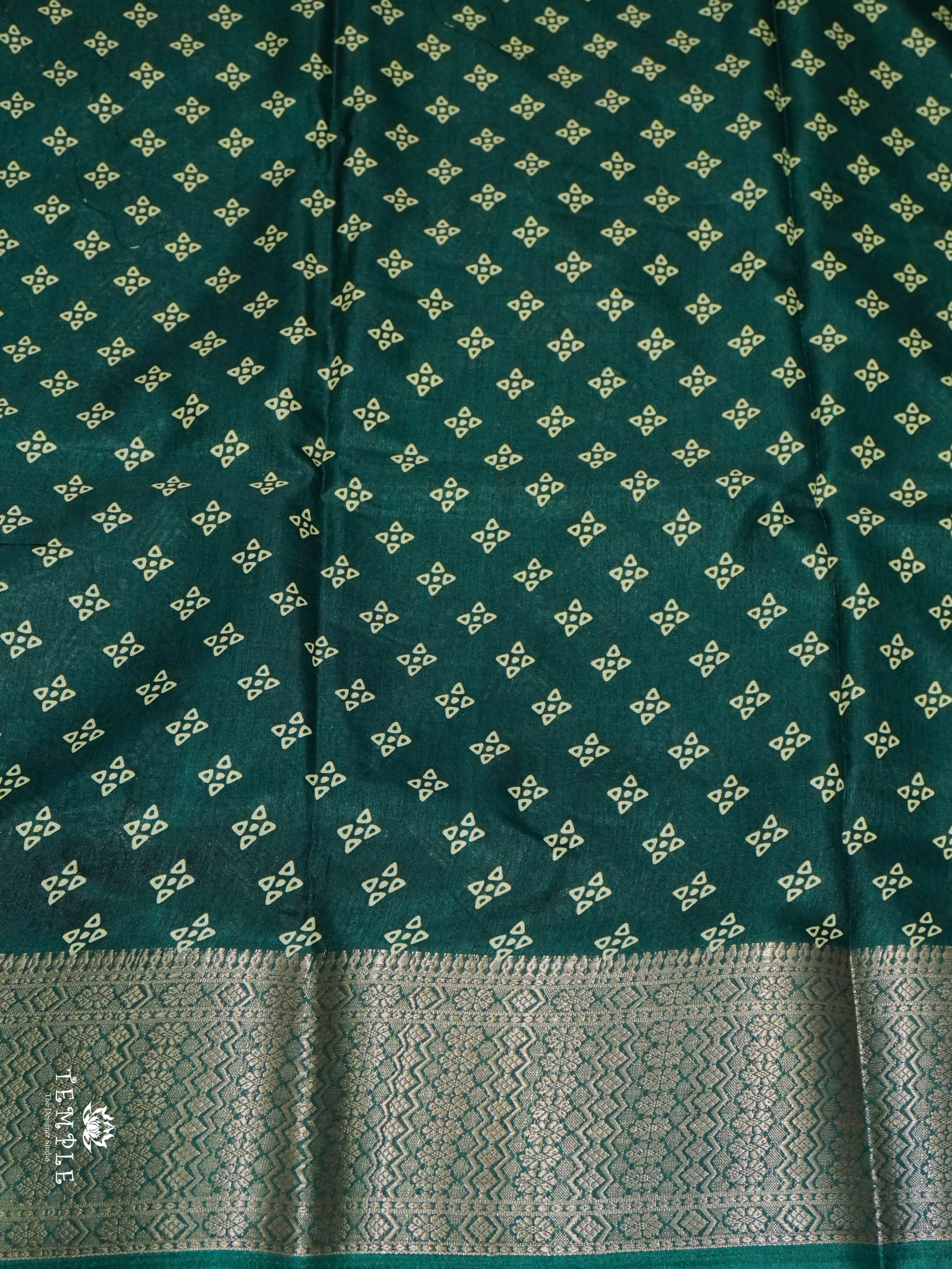 Binny Silk Saree With Printed pattern | TTDS1508 | Merry Deals