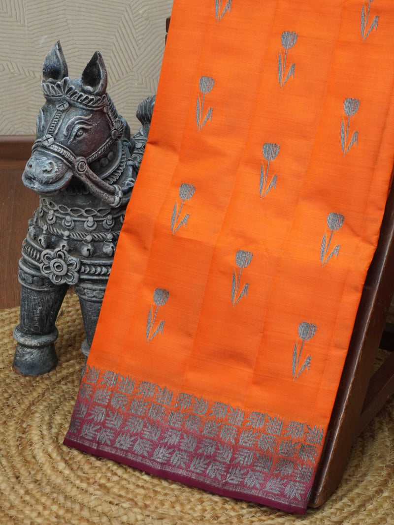 Semi Tussar Silk Saree | TTDS3410