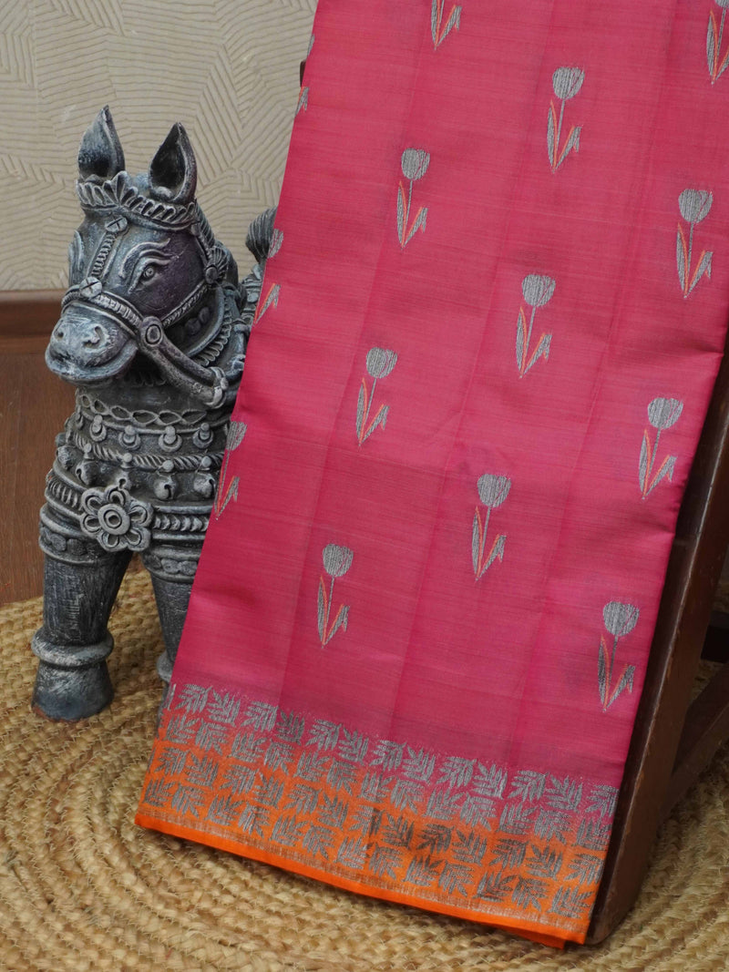 Semi Tussar Silk Saree | TTDS3410