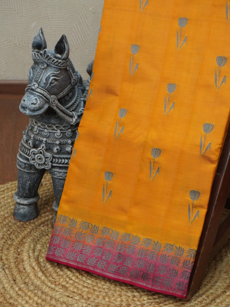 Semi Tussar Silk Saree | TTDS3410