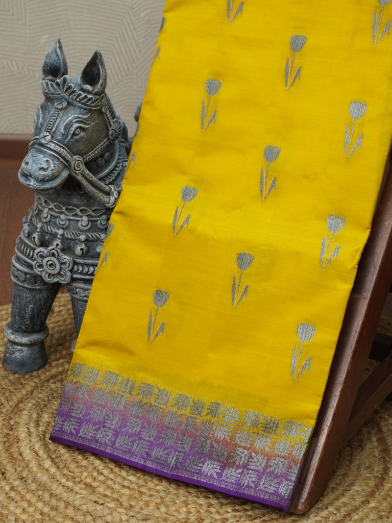 Semi Tussar Silk Saree | TTDS3410