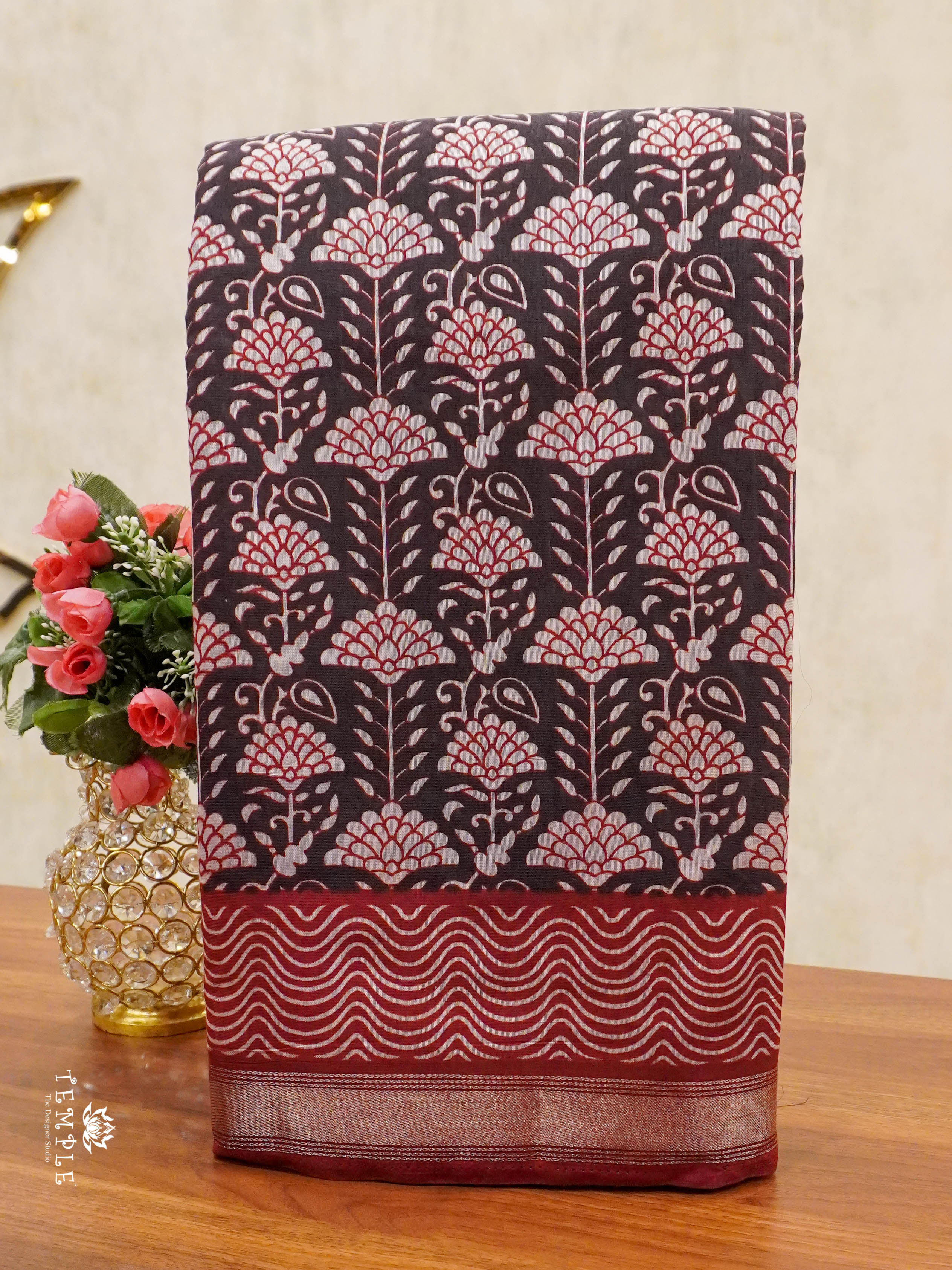 Chanderi Silk Cotton Sarees | TTDS1516 | Merry Deals