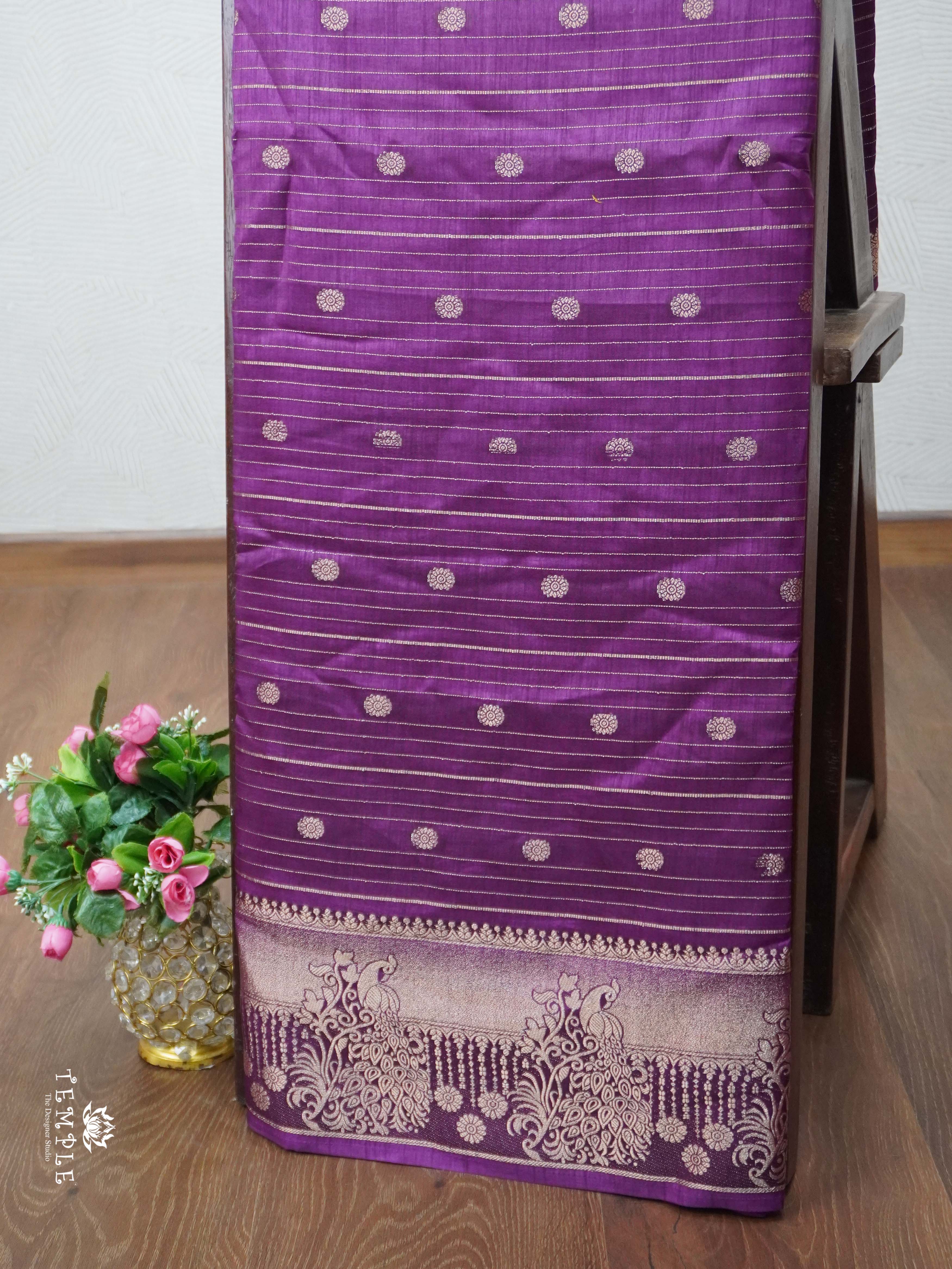Semi Tussar Silk Saree | TTDS2036