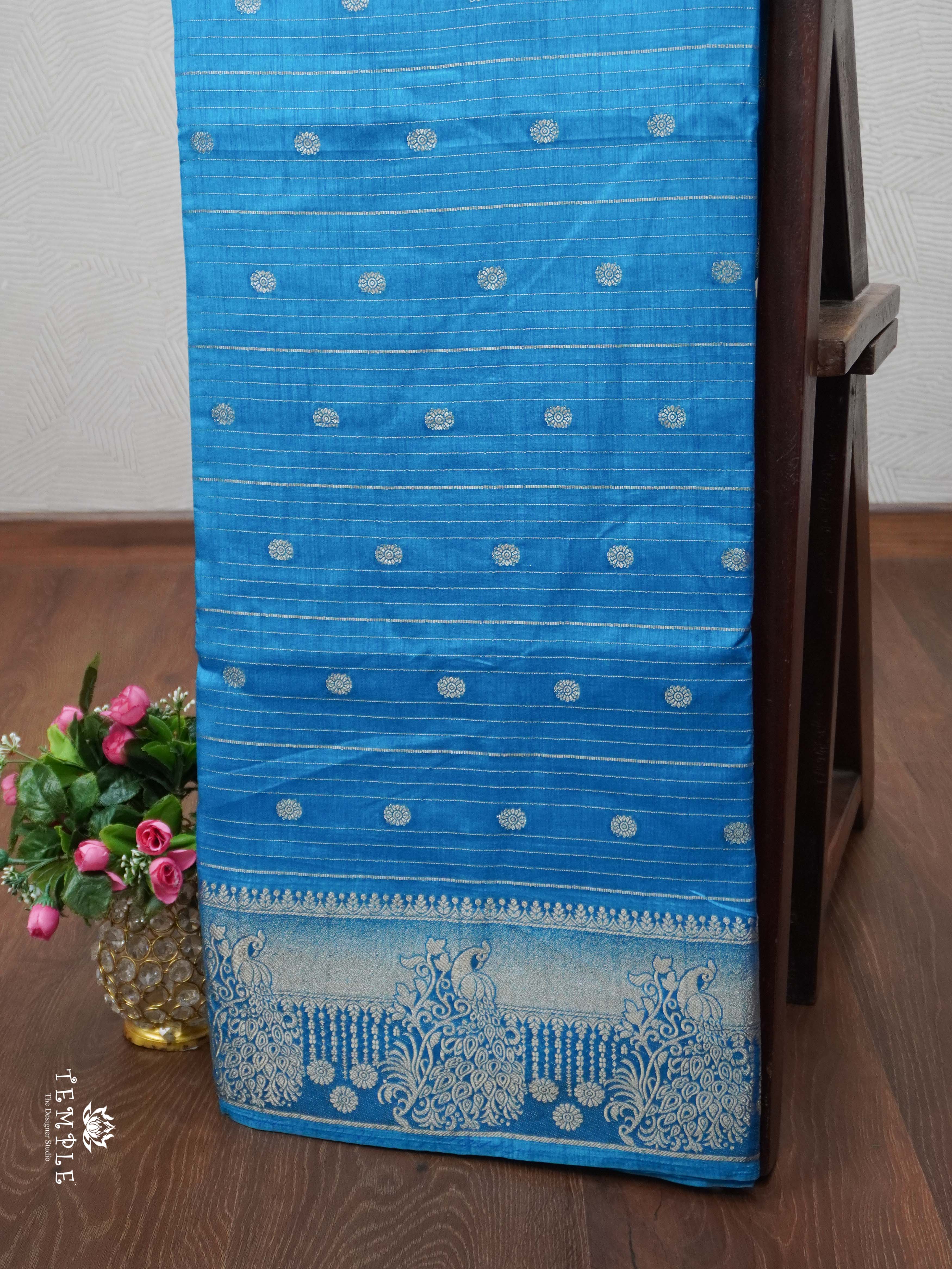 Semi Tussar Silk Saree | TTDS2036