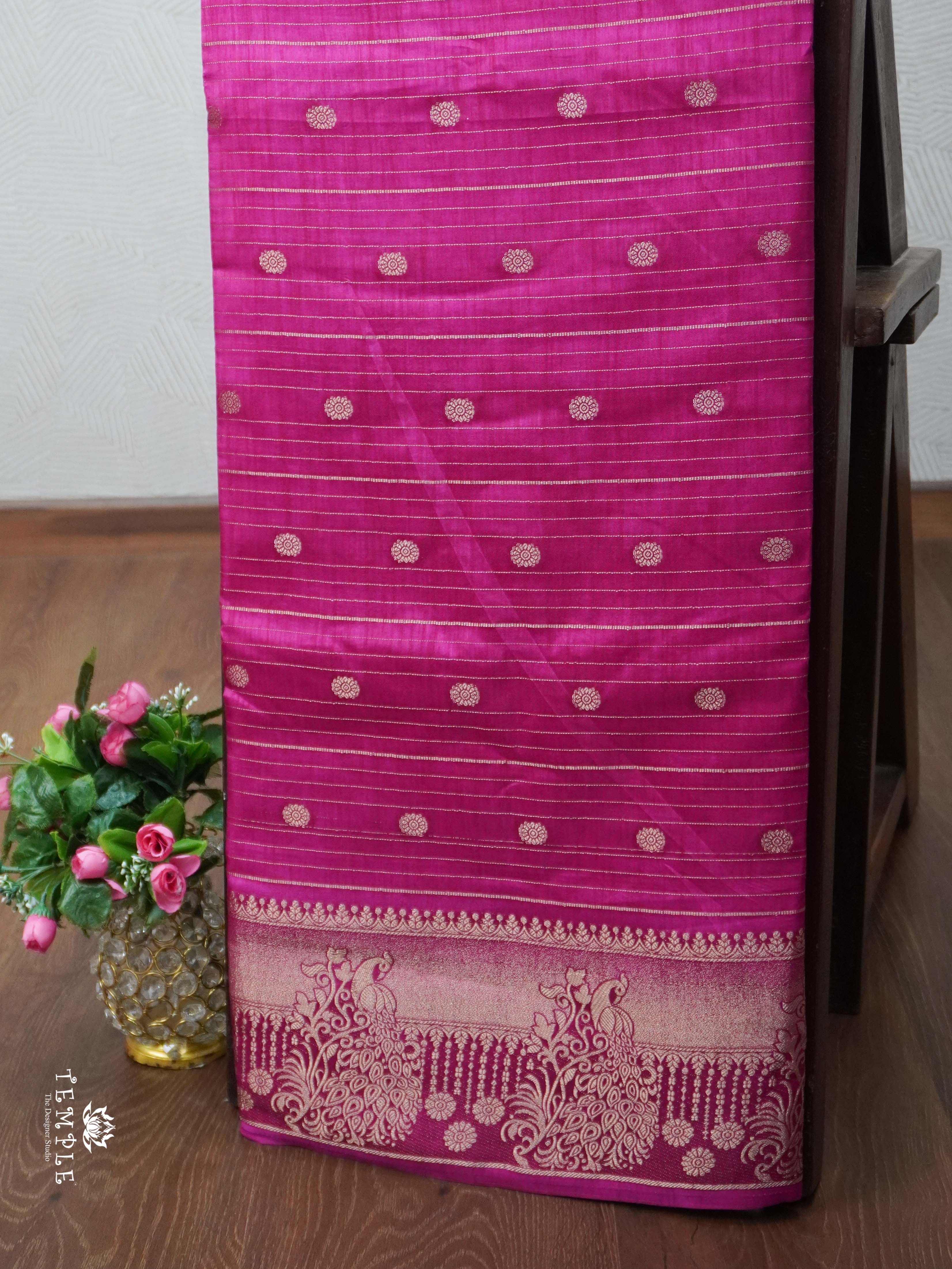 Semi Tussar Silk Saree | TTDS2036
