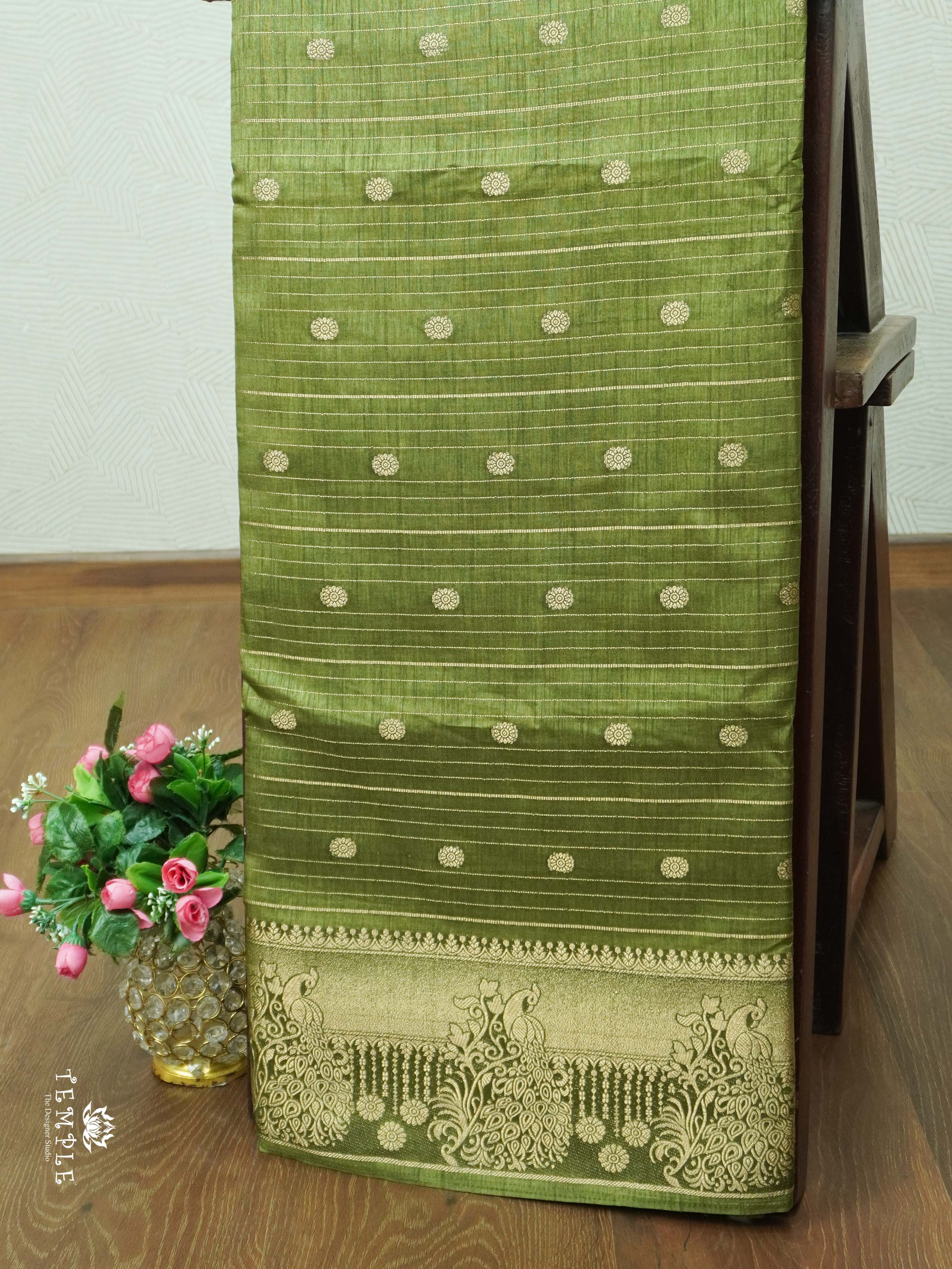 Semi Tussar Silk Saree | TTDS2036