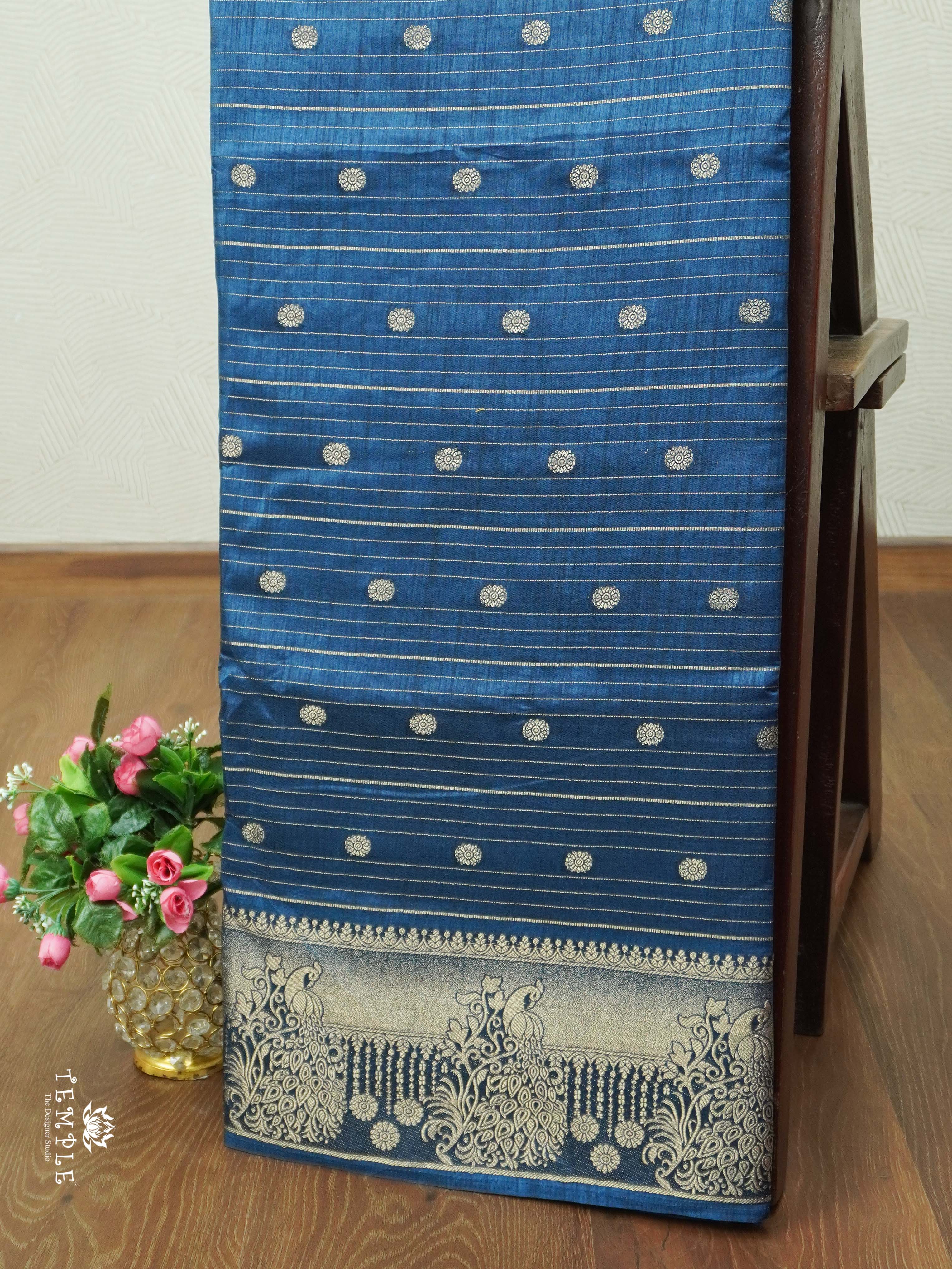 Semi Tussar Silk Saree | TTDS2036