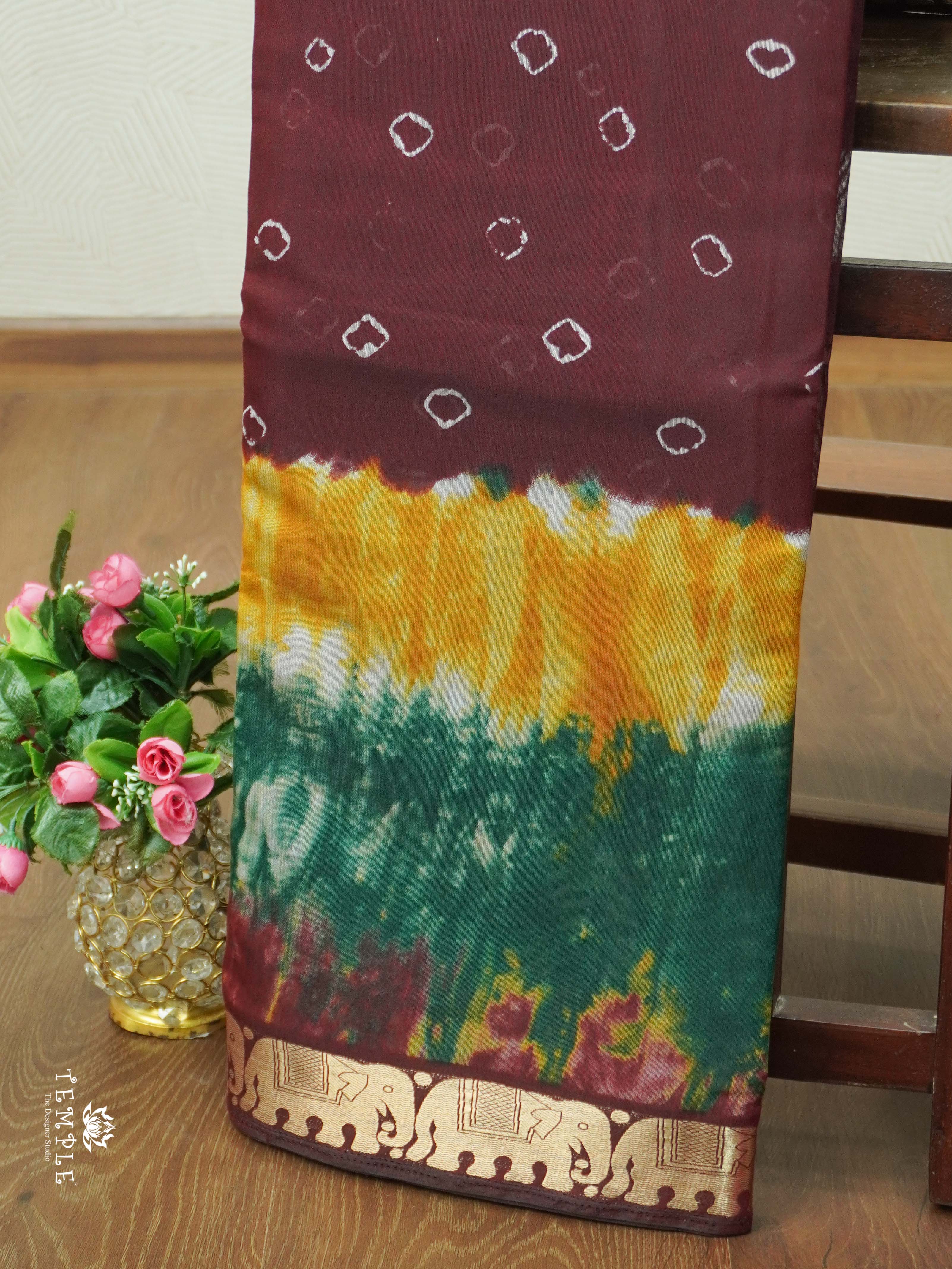 Chanderi cotton Saree | TTDS2037