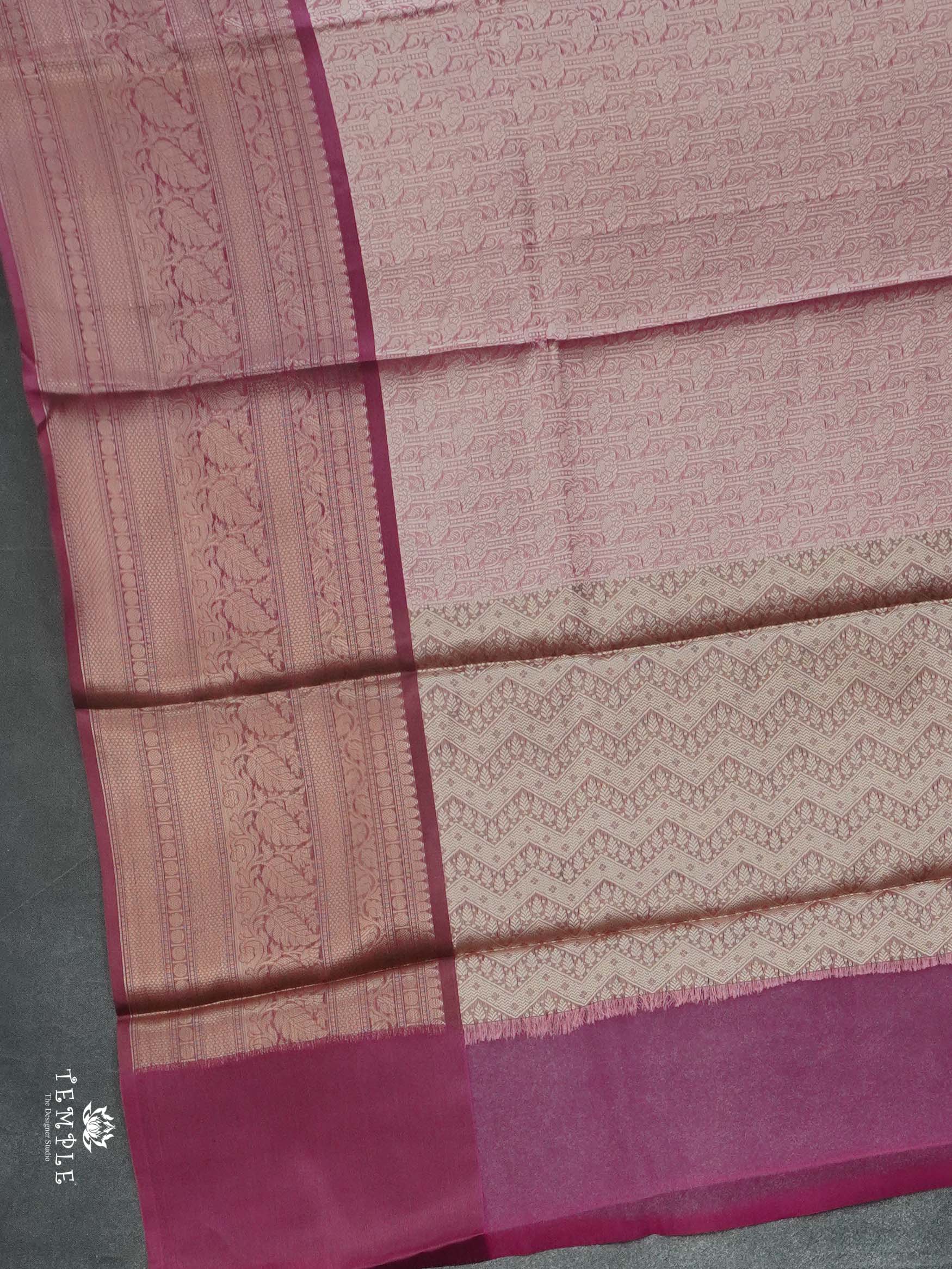 Kora Muslin Saree With Long Border | TTDS2503