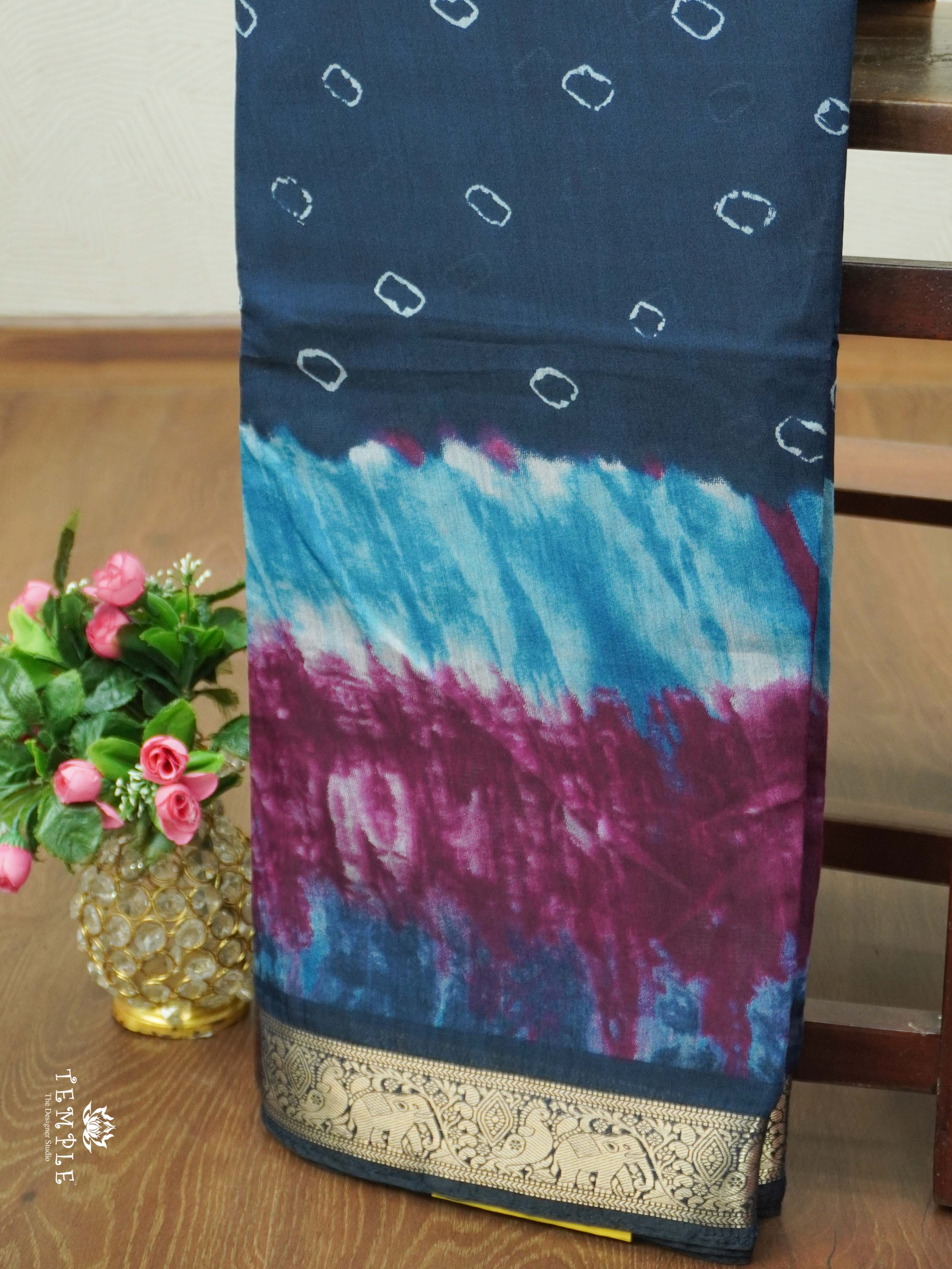 Chanderi cotton Saree | TTDS2037