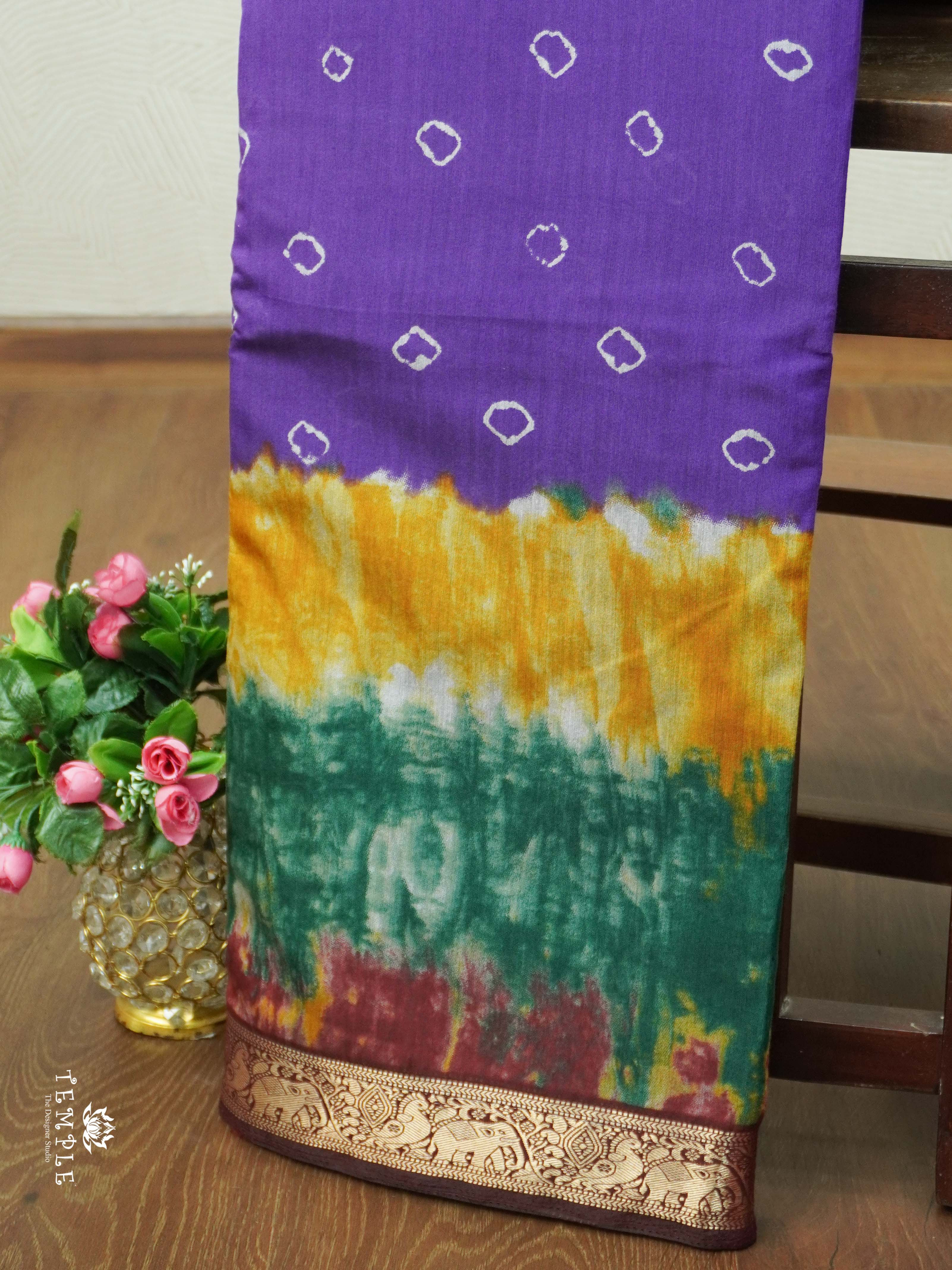 Chanderi Cotton Saree | TTDS2037