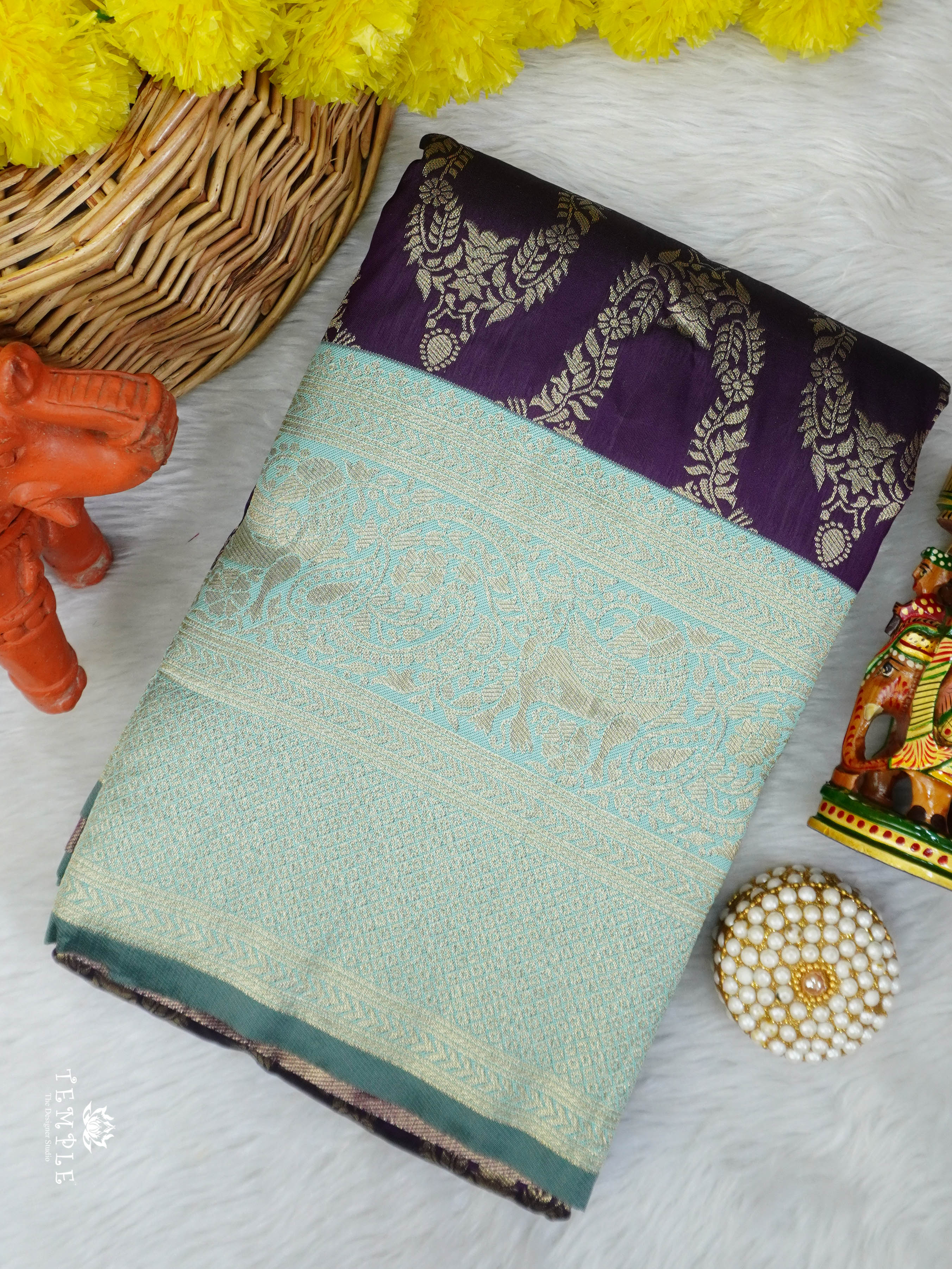 Semi Silk Saree | TTDS2982