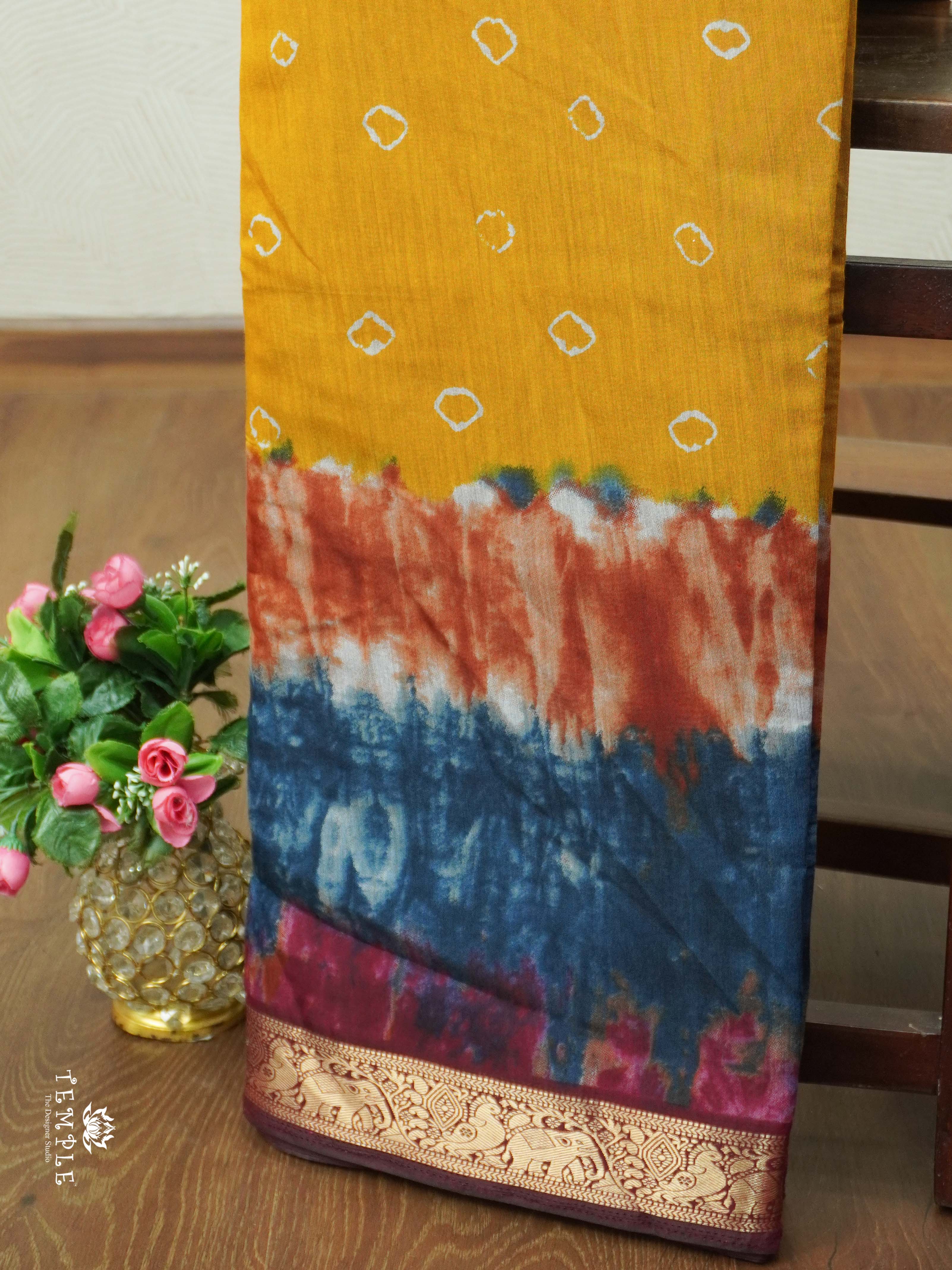 Chanderi Cotton Saree | TTDS2037