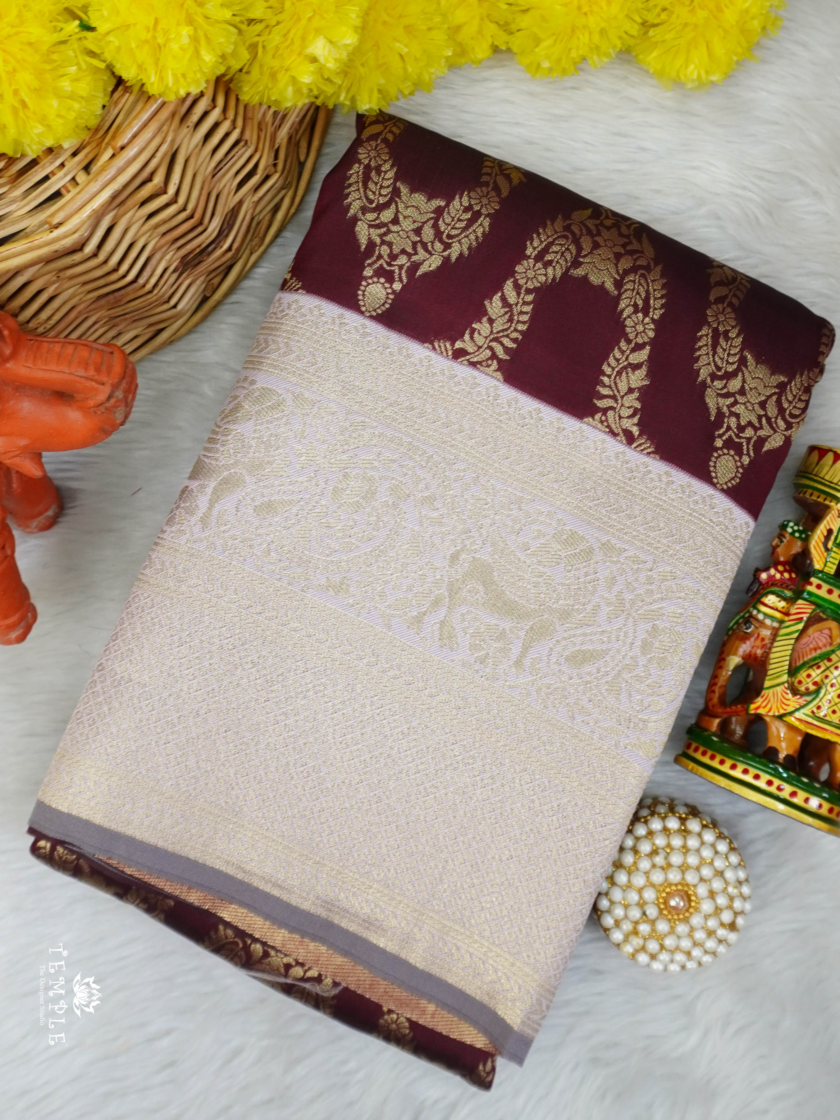 Semi Silk Saree | TTDS2982