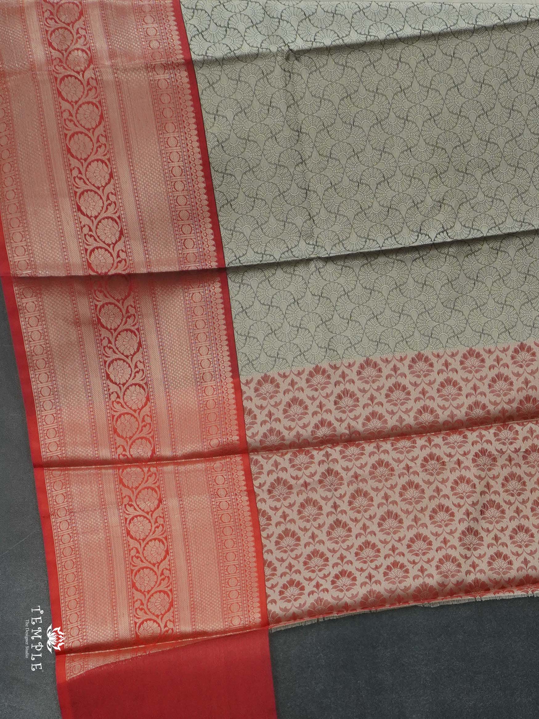 Kora Muslin Saree With Long Border | TTDS2503