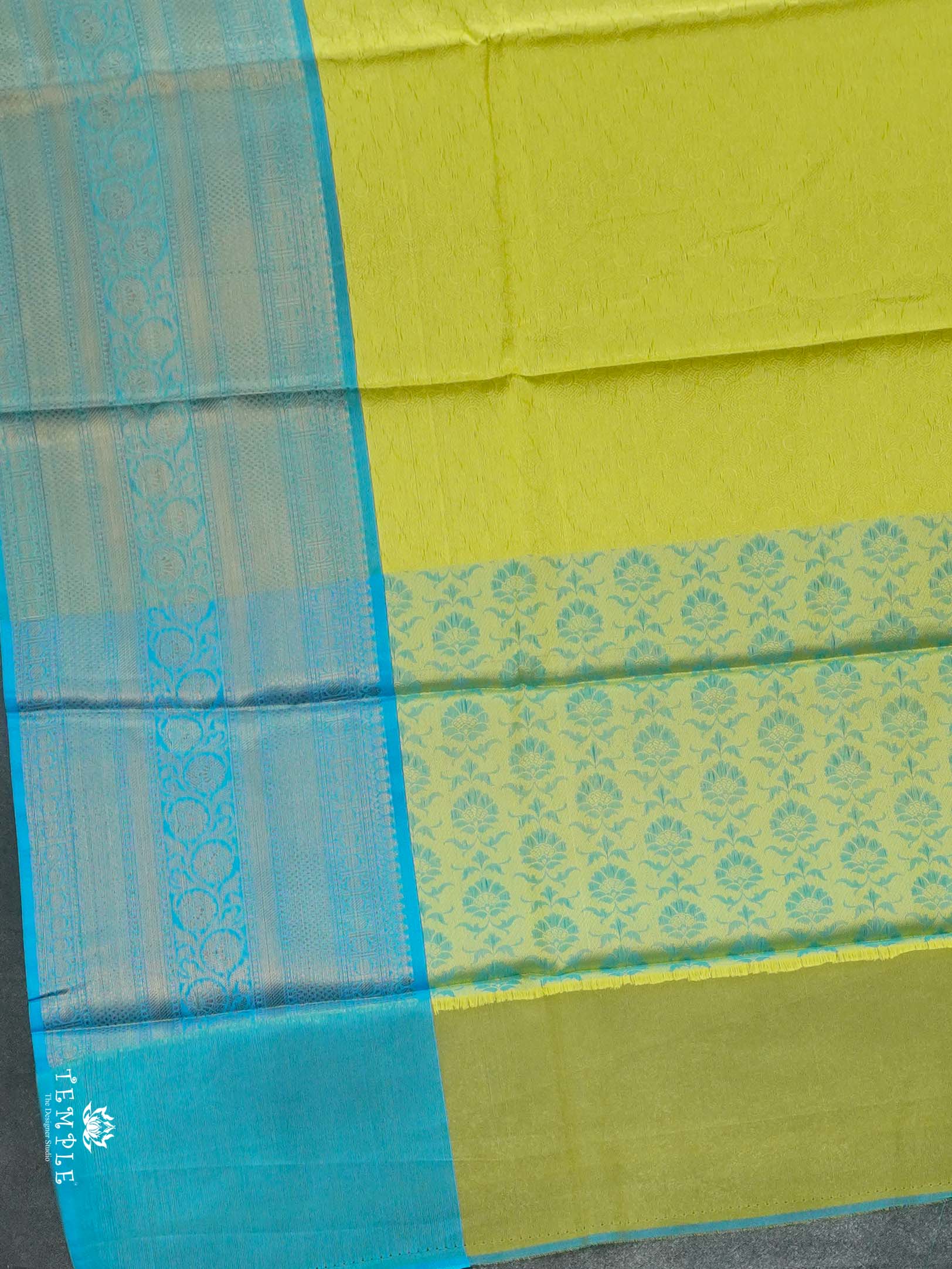 Kora Muslin Saree With Long Border | TTDS2503