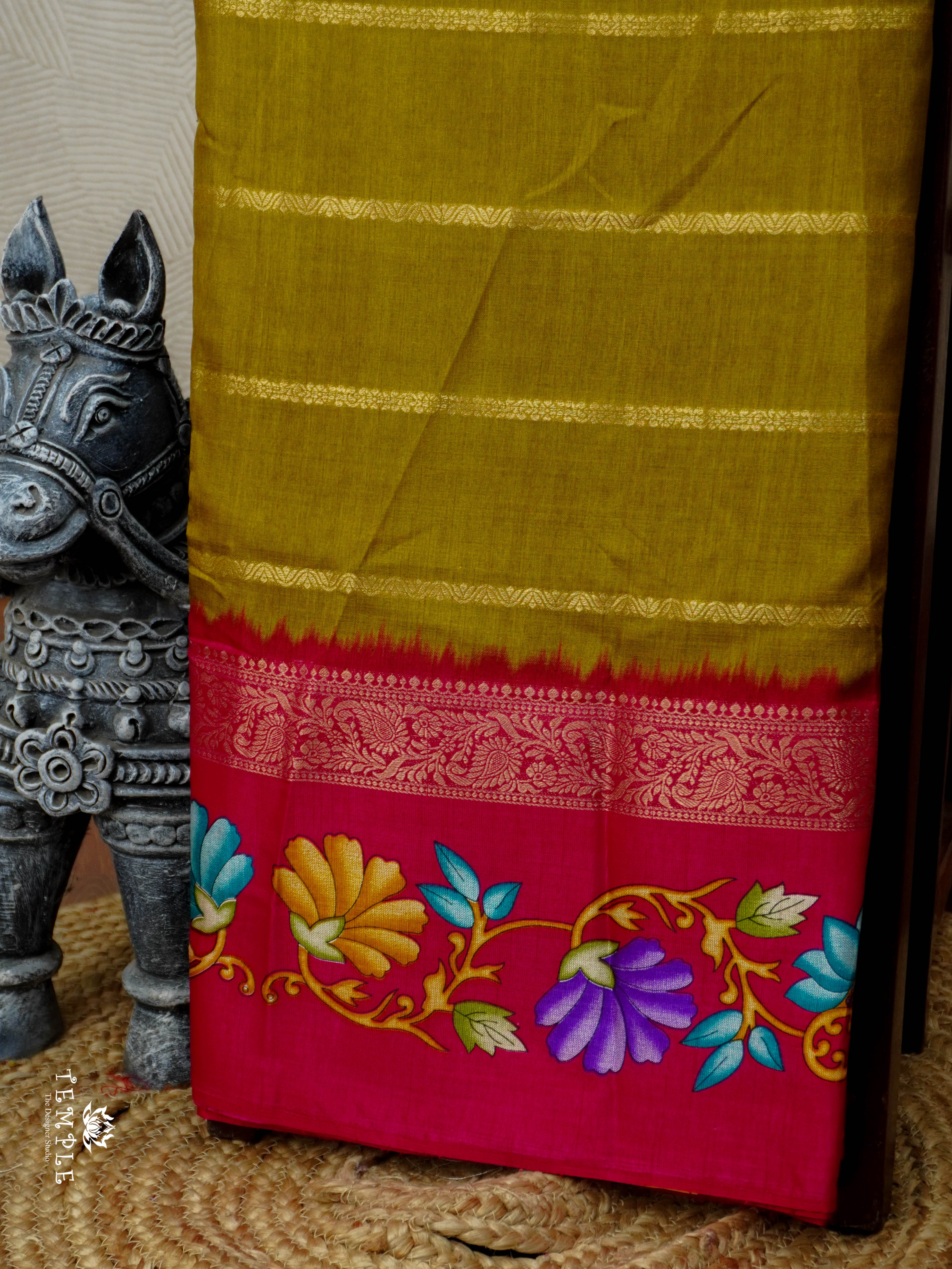 Fancy Cotton Saree | TTDS2981