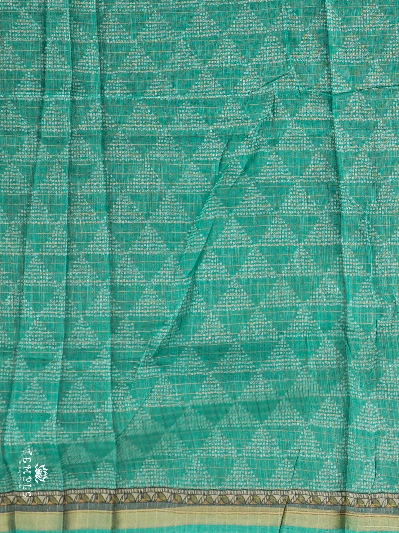 Chanderi Cotton Saree With Triple Shades | TTDS2505