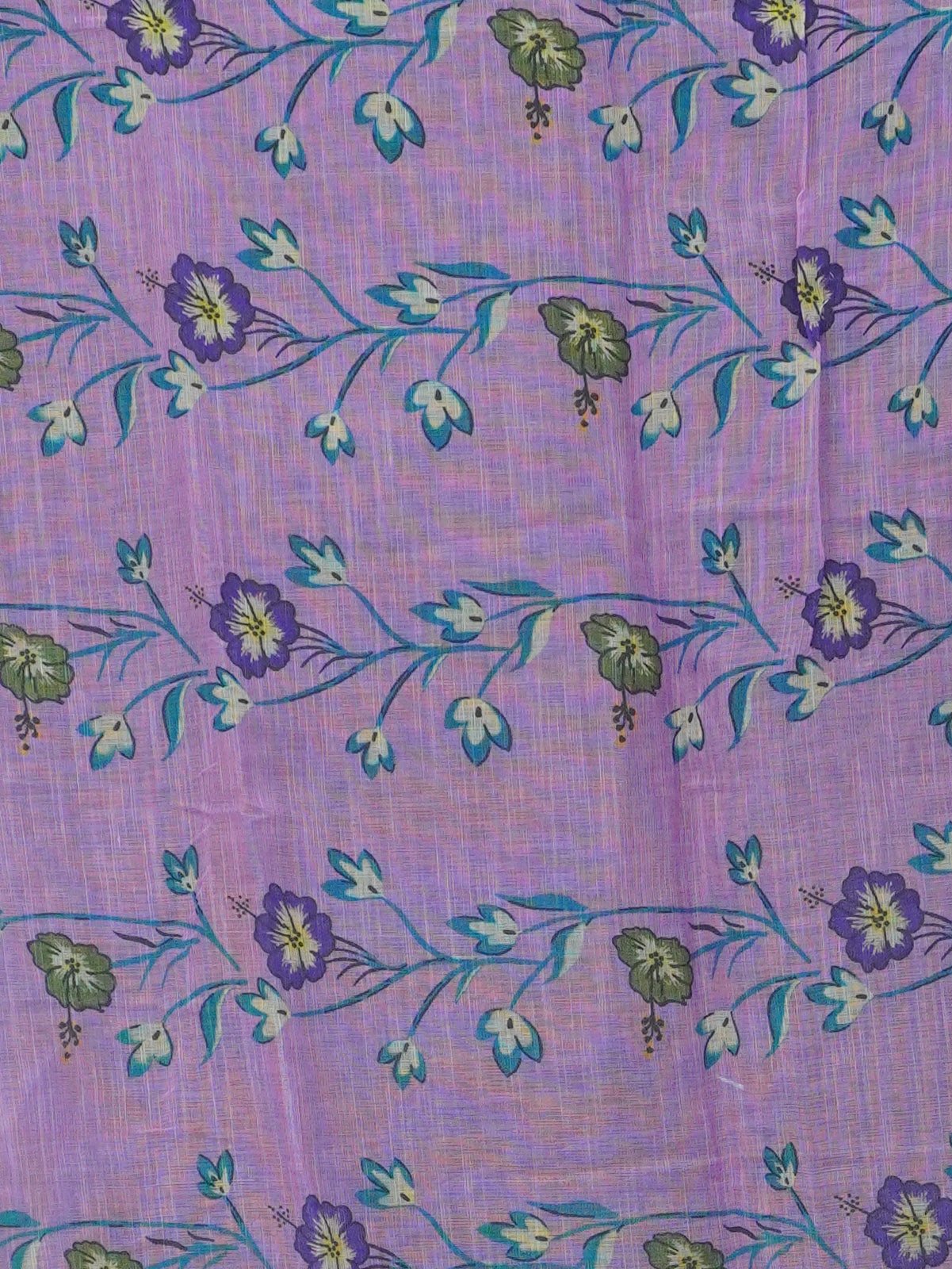 Linen Cotton Saree | TTDS3411