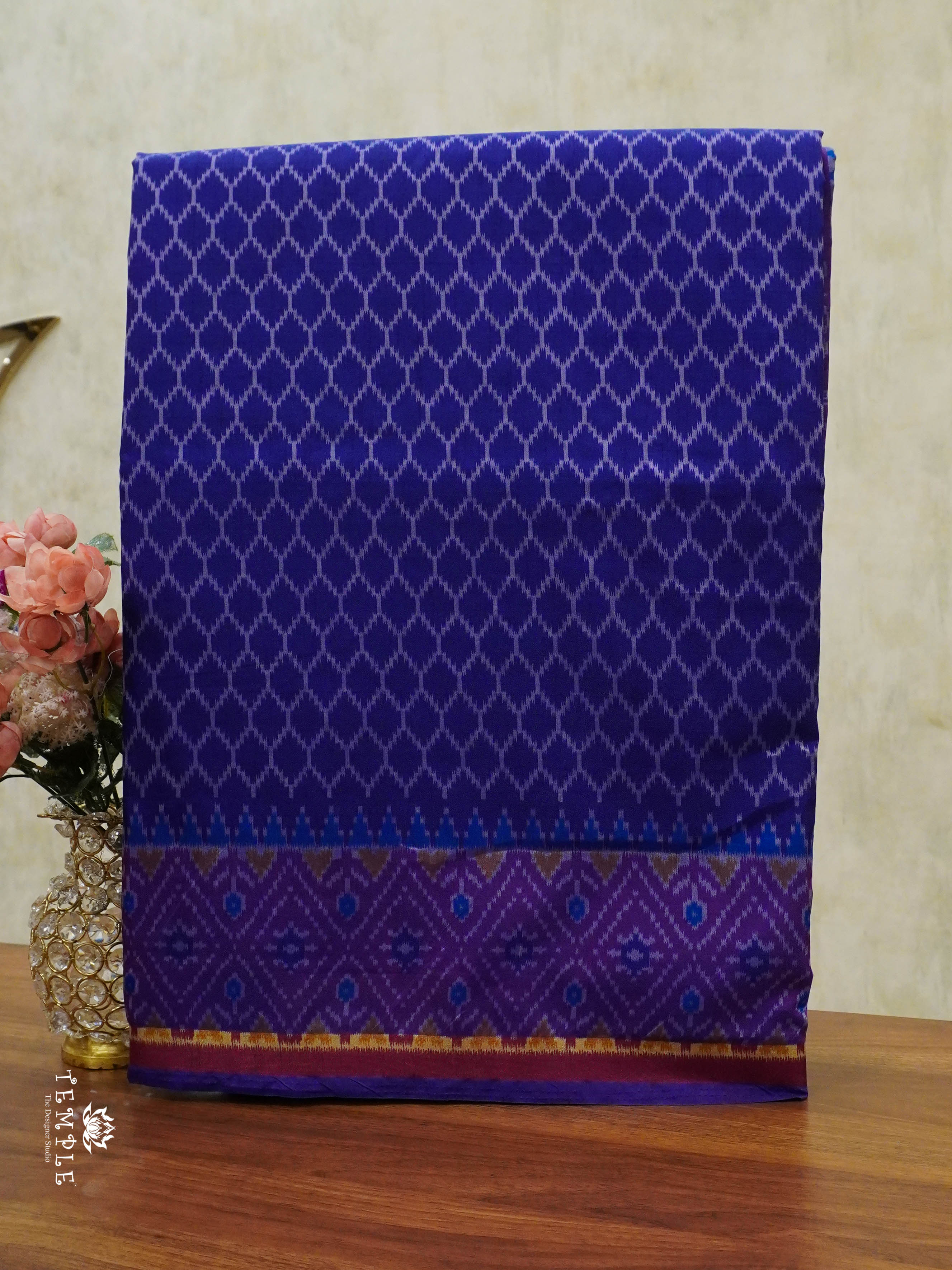 Pochampally Ikkat Patola Silk Saree | TTDS1520 | Merry deals