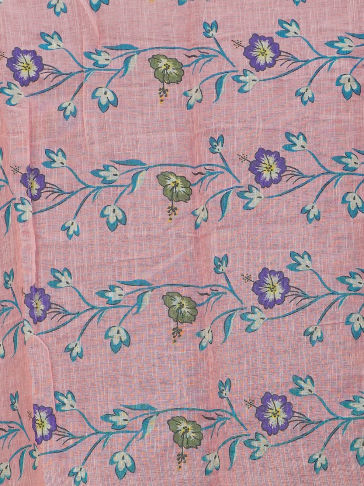 Linen Cotton Saree | TTDS3411