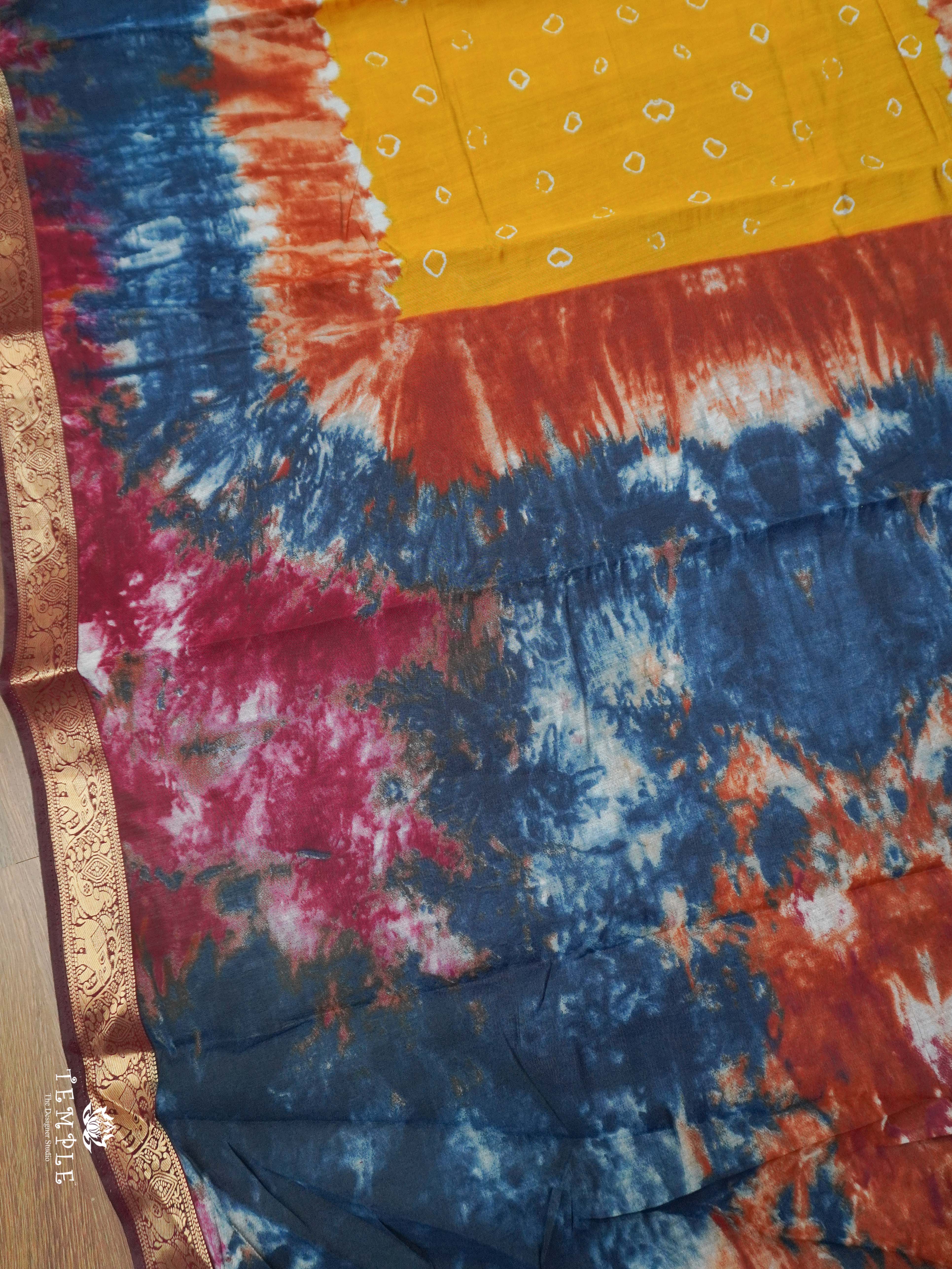 Chanderi Cotton Saree | TTDS2037