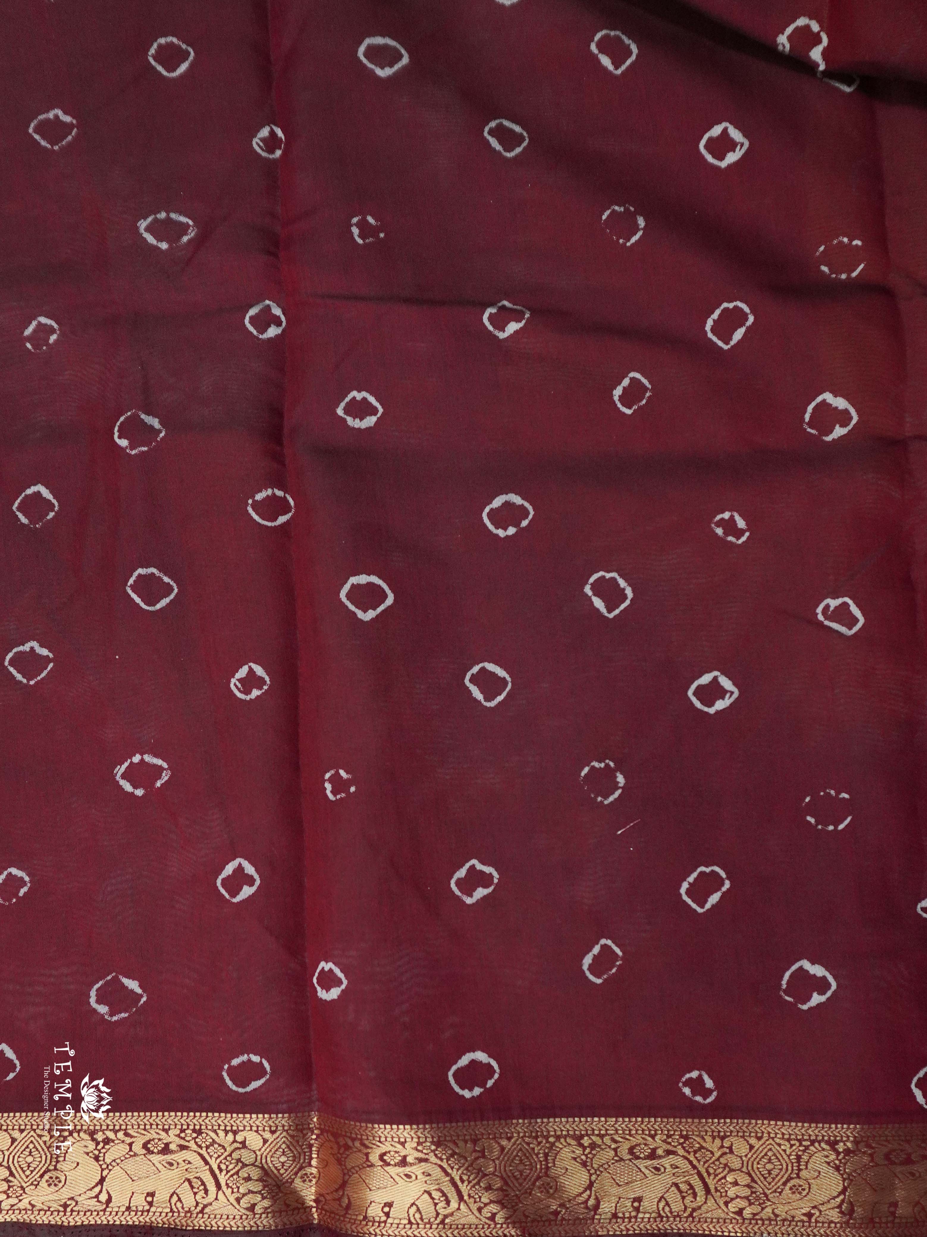 Chanderi Cotton Saree | TTDS2037