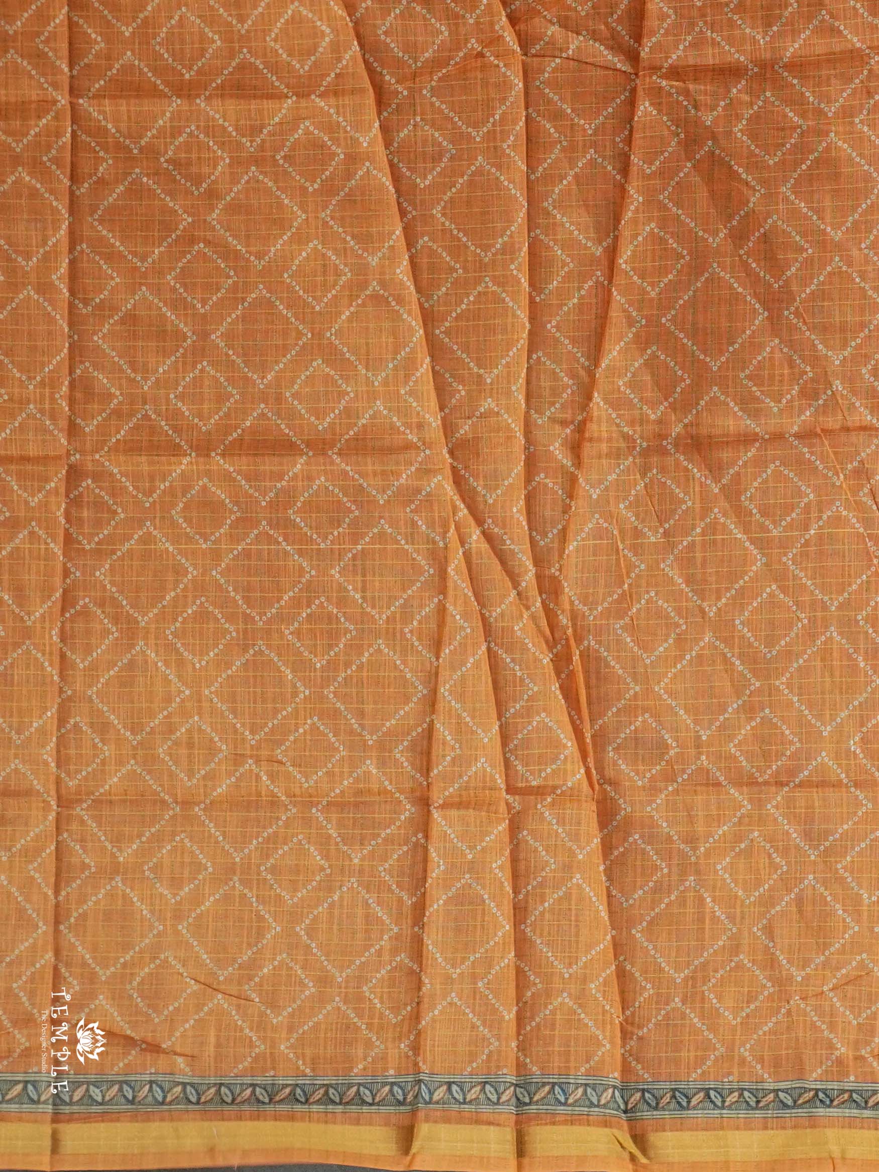 Chanderi Cotton Saree With Triple Shades | TTDS2504
