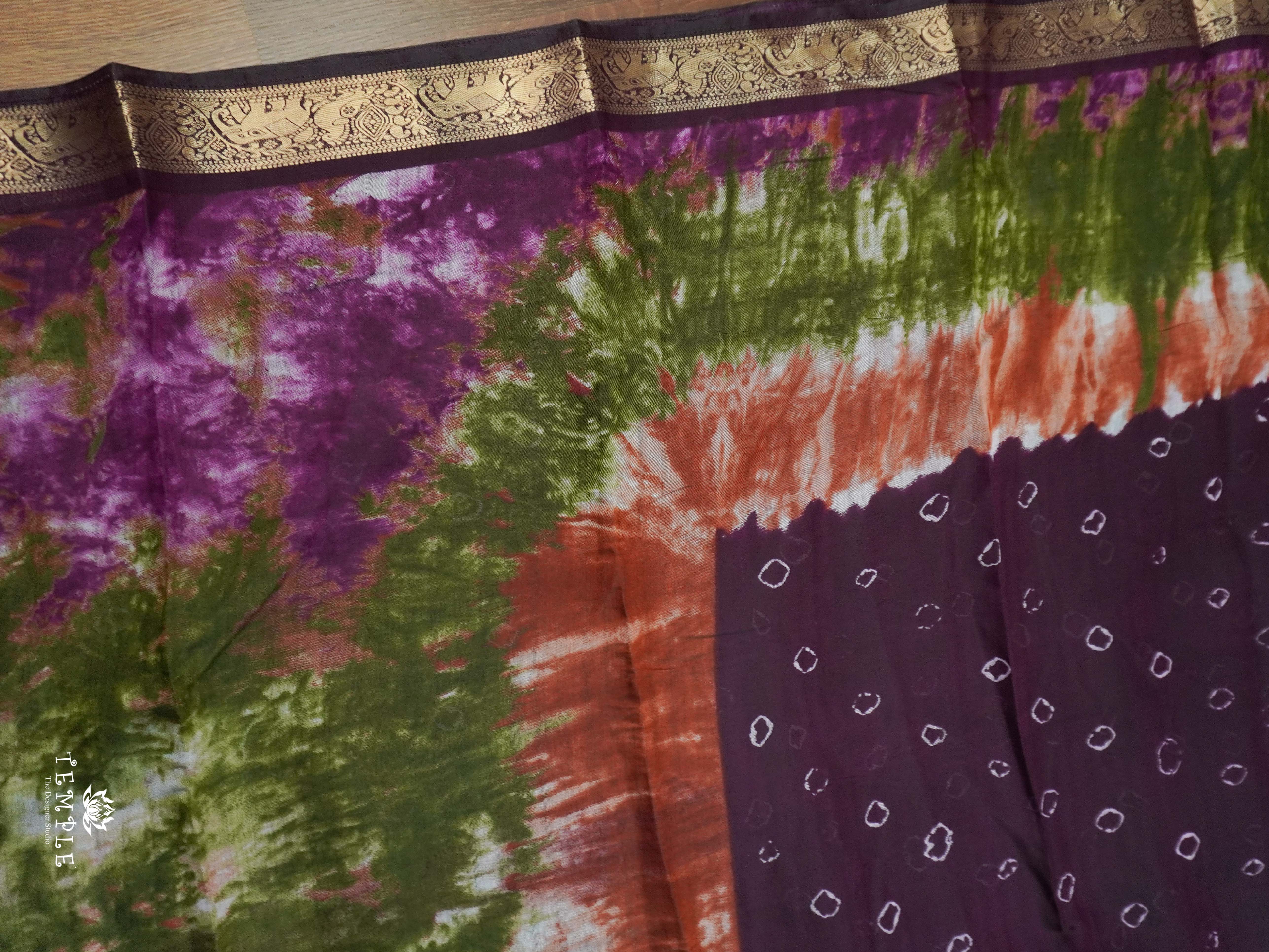 Chanderi cotton Saree | TTDS2037