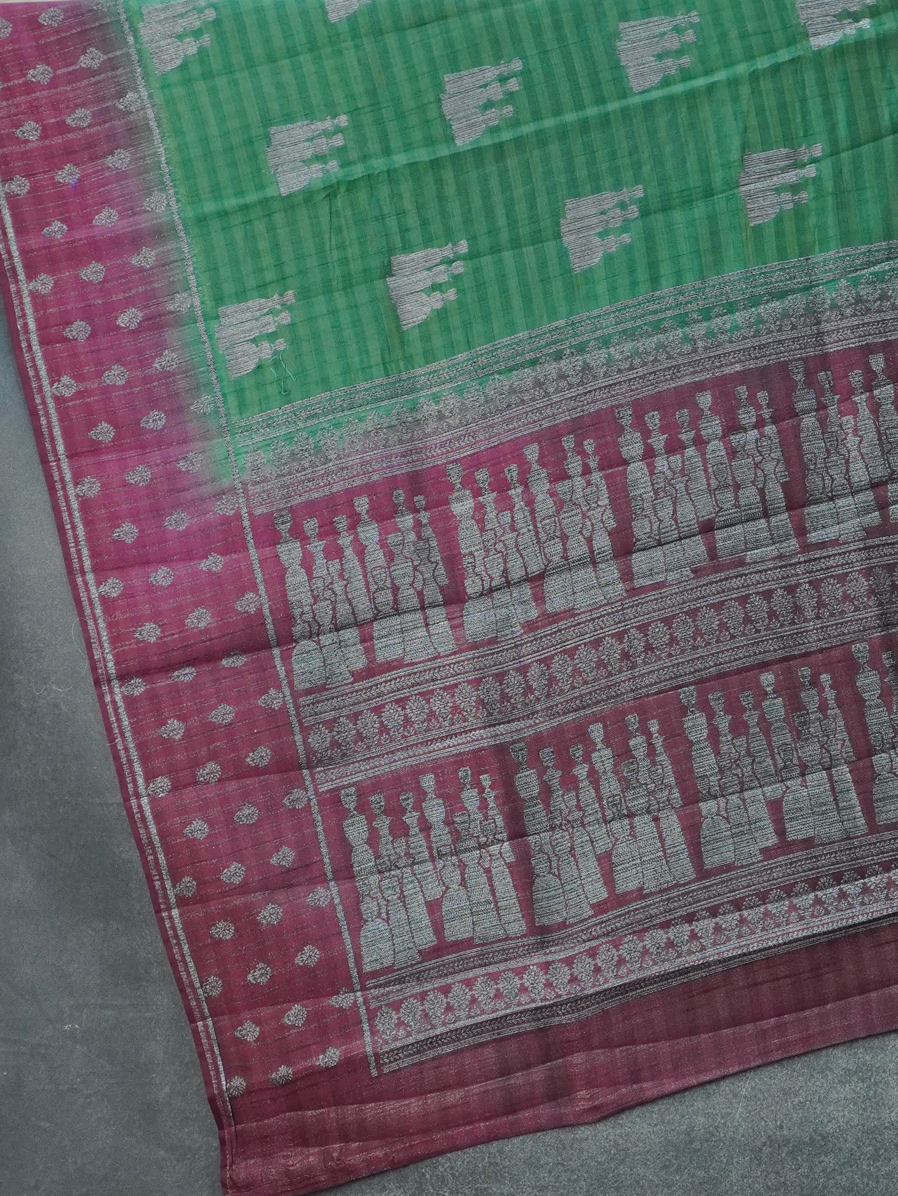 Semi Tussar Silk Saree | TTDS3408