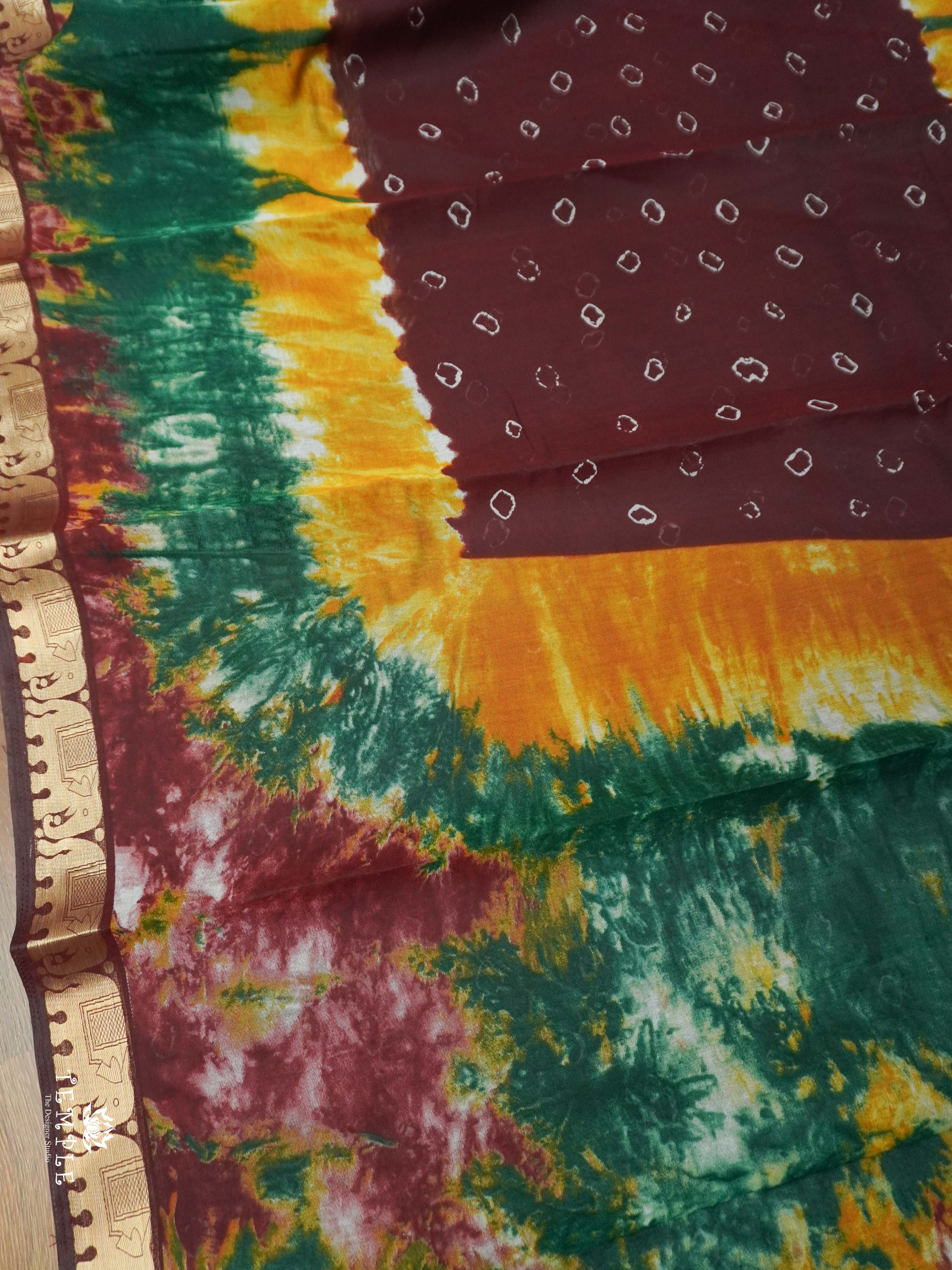 Chanderi cotton Saree | TTDS2037