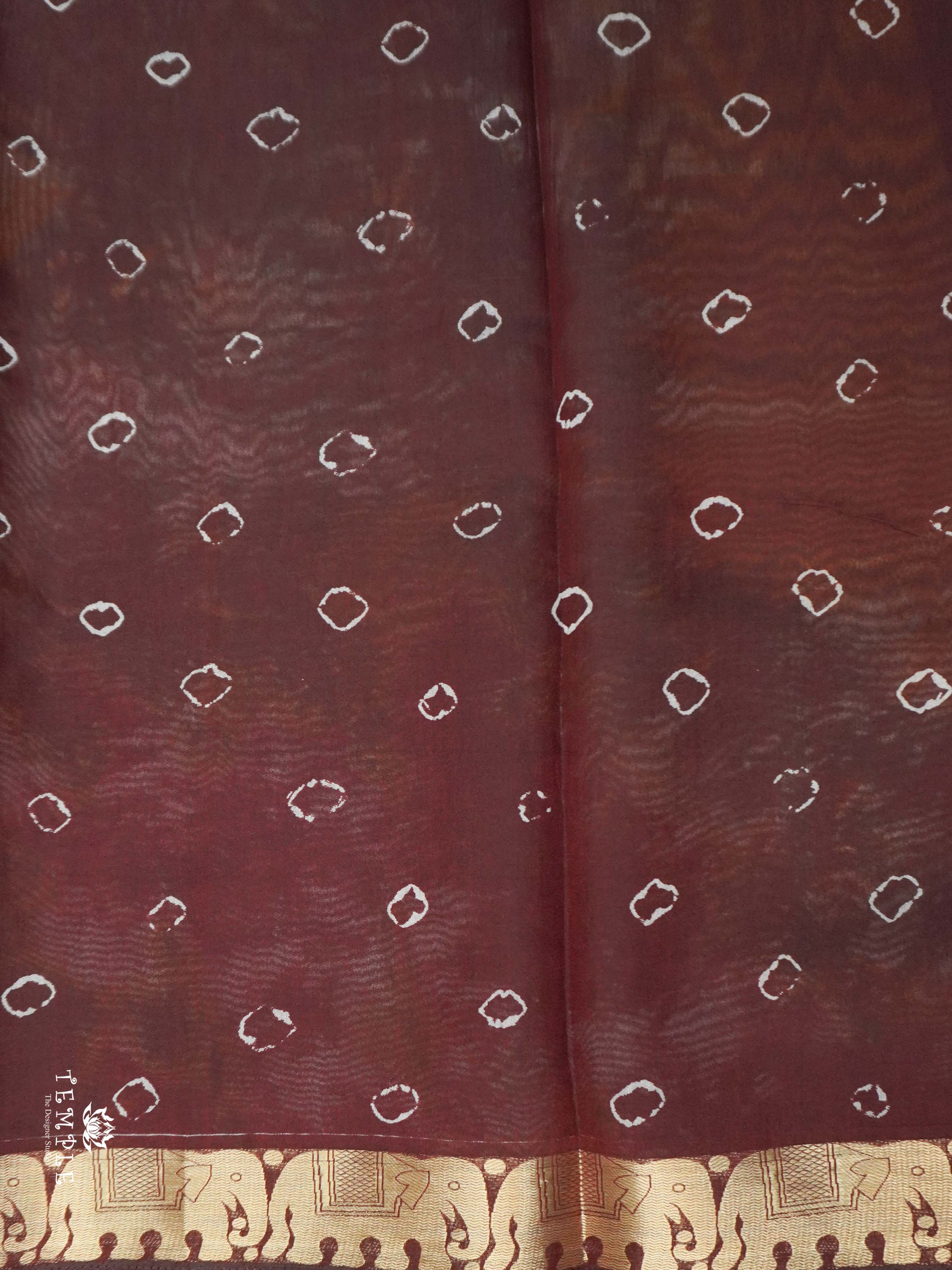 Chanderi cotton Saree | TTDS2037