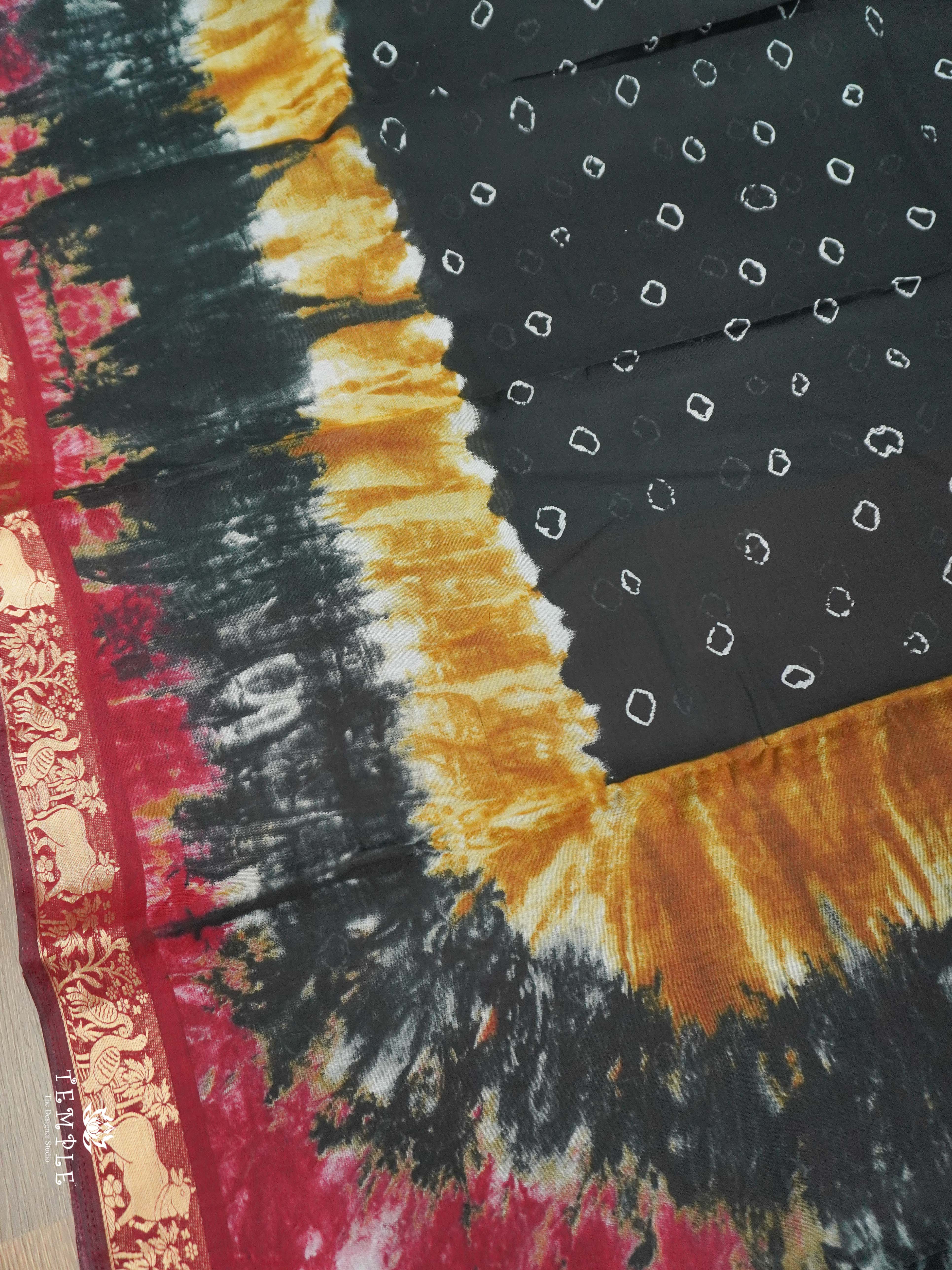 Chanderi cotton Saree | TTDS2037
