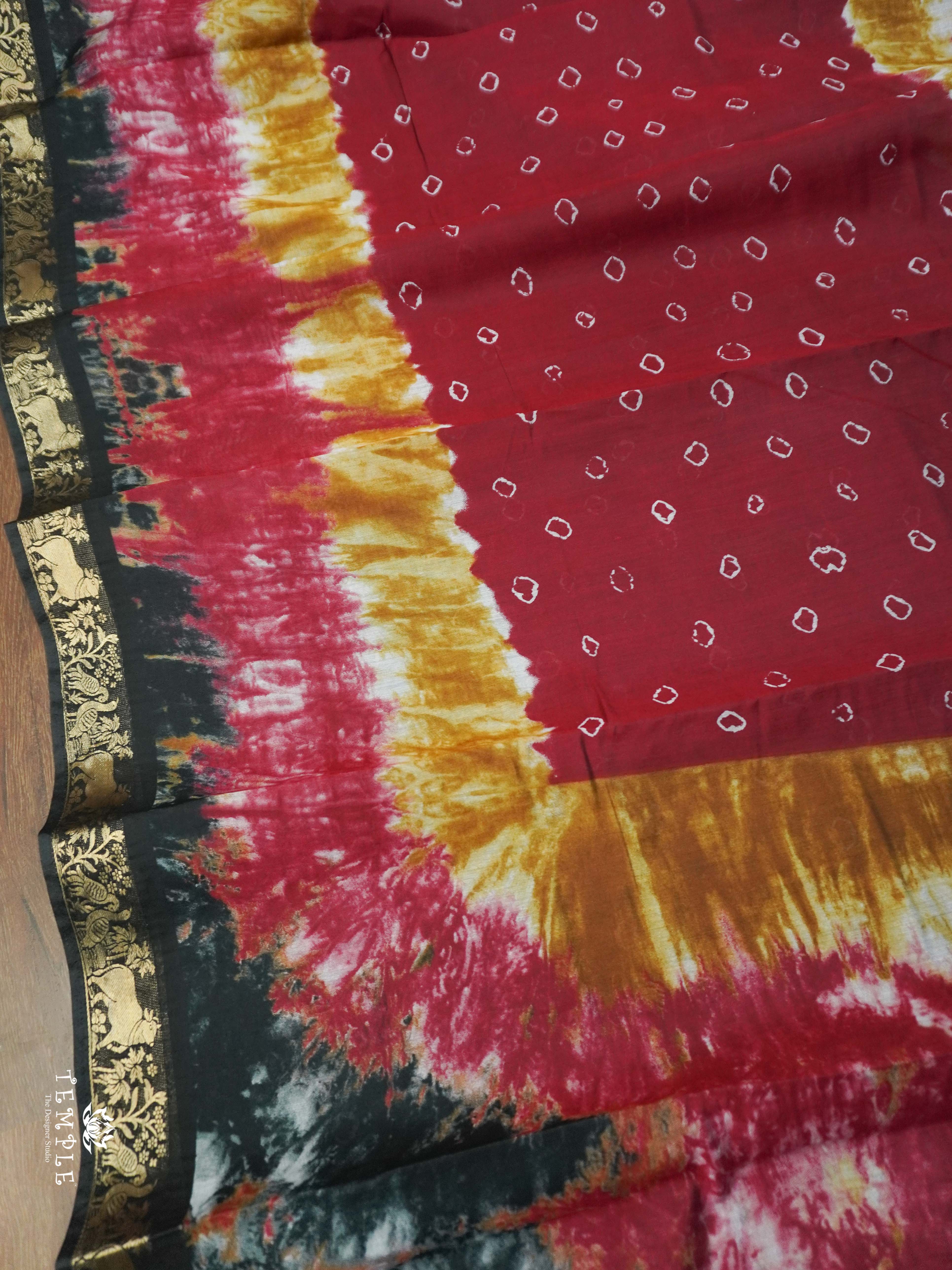 Chanderi cotton Saree | TTDS2037