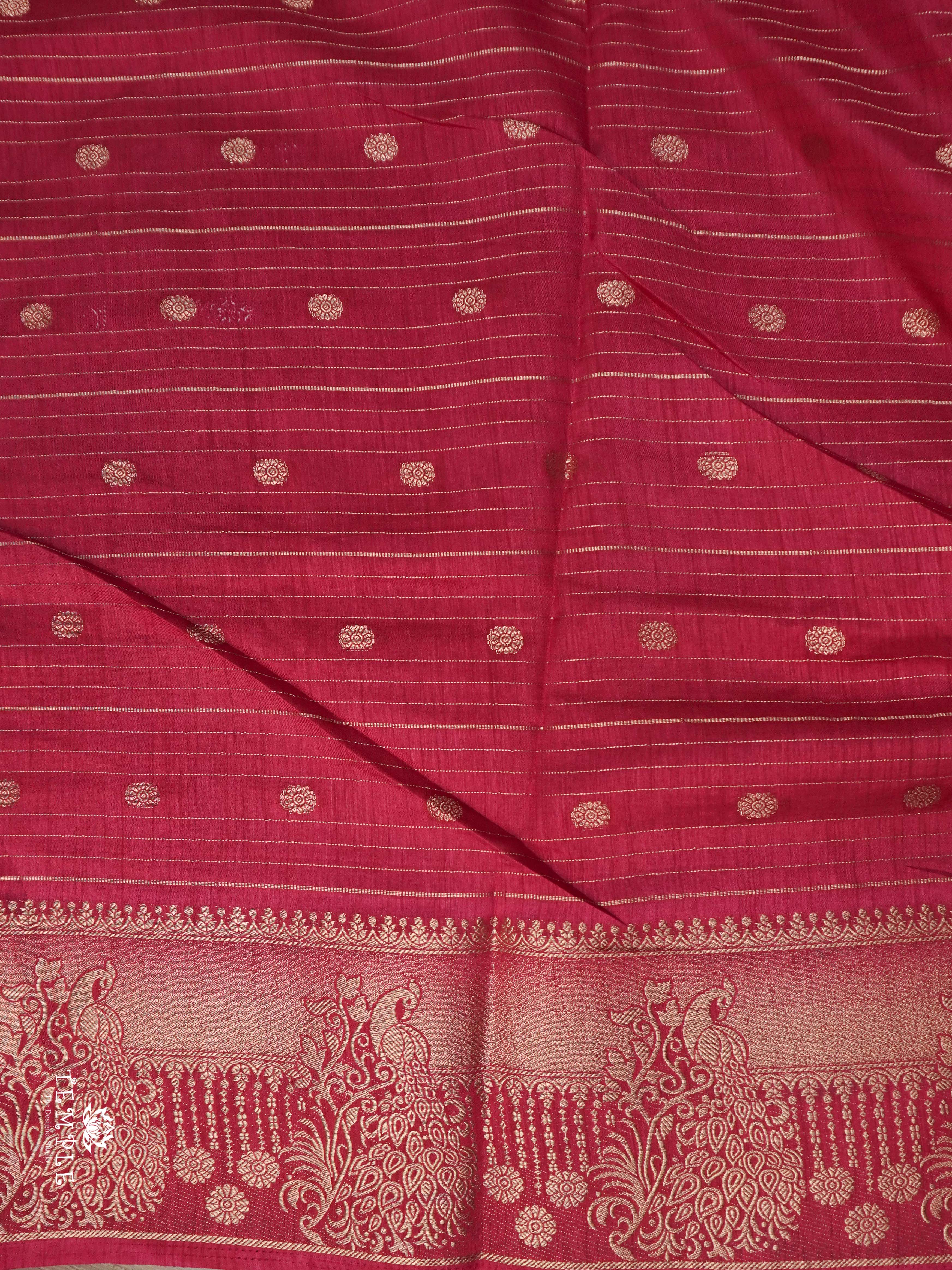 Semi Tussar Silk Saree | TTDS2036