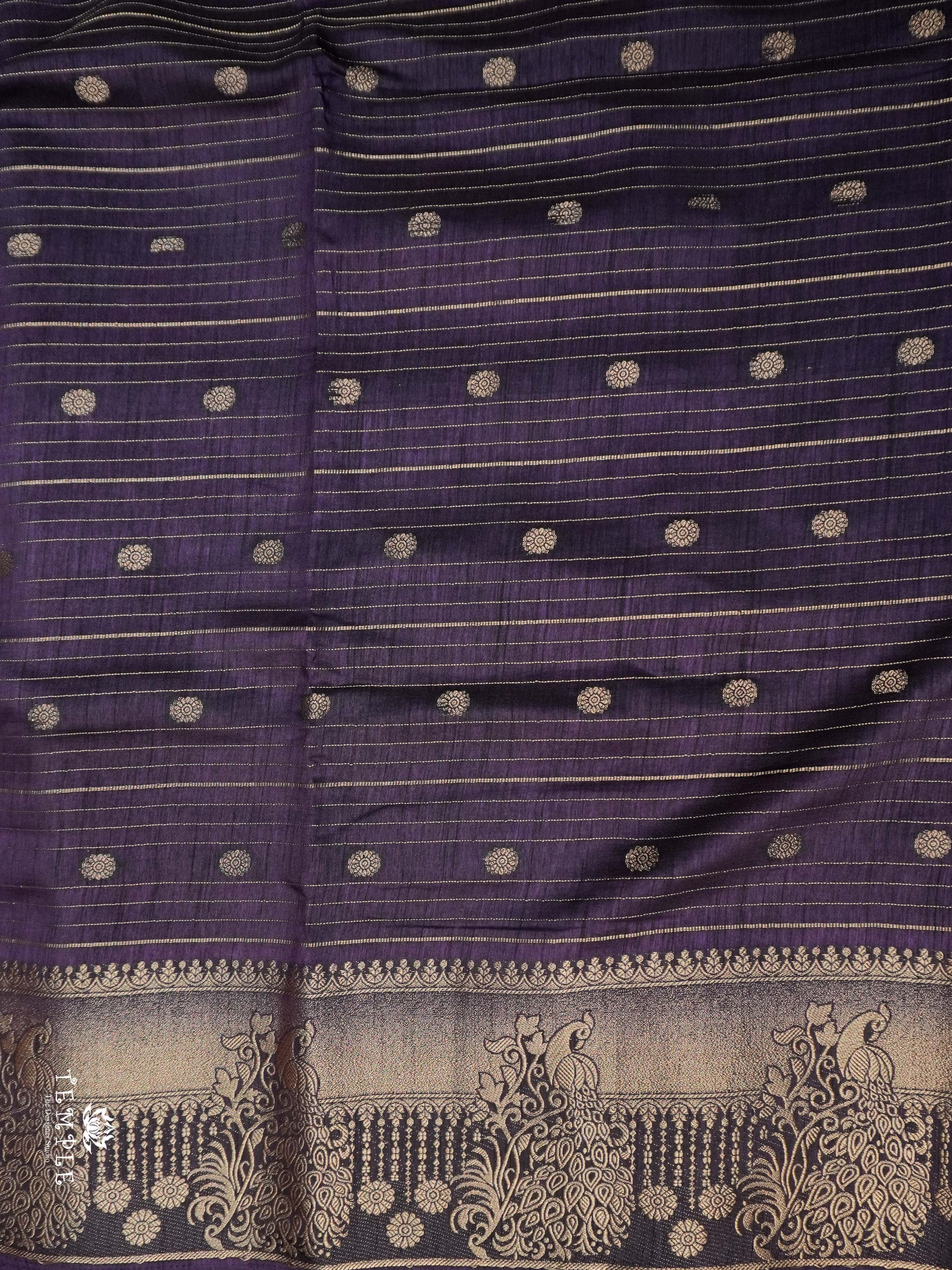 Semi Tussar Silk Saree | TTDS2036