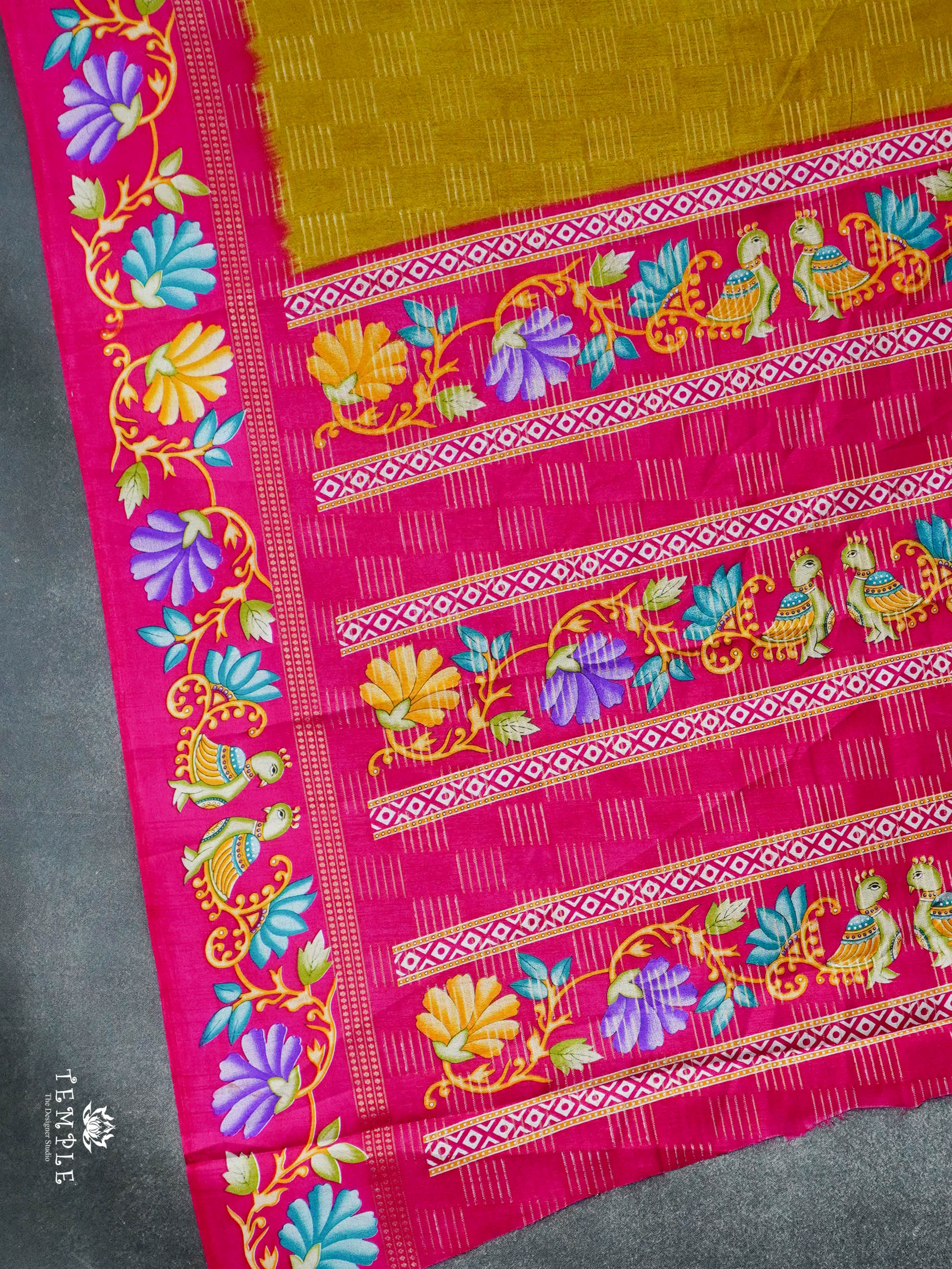 Fancy Cotton Saree | TTDS2981