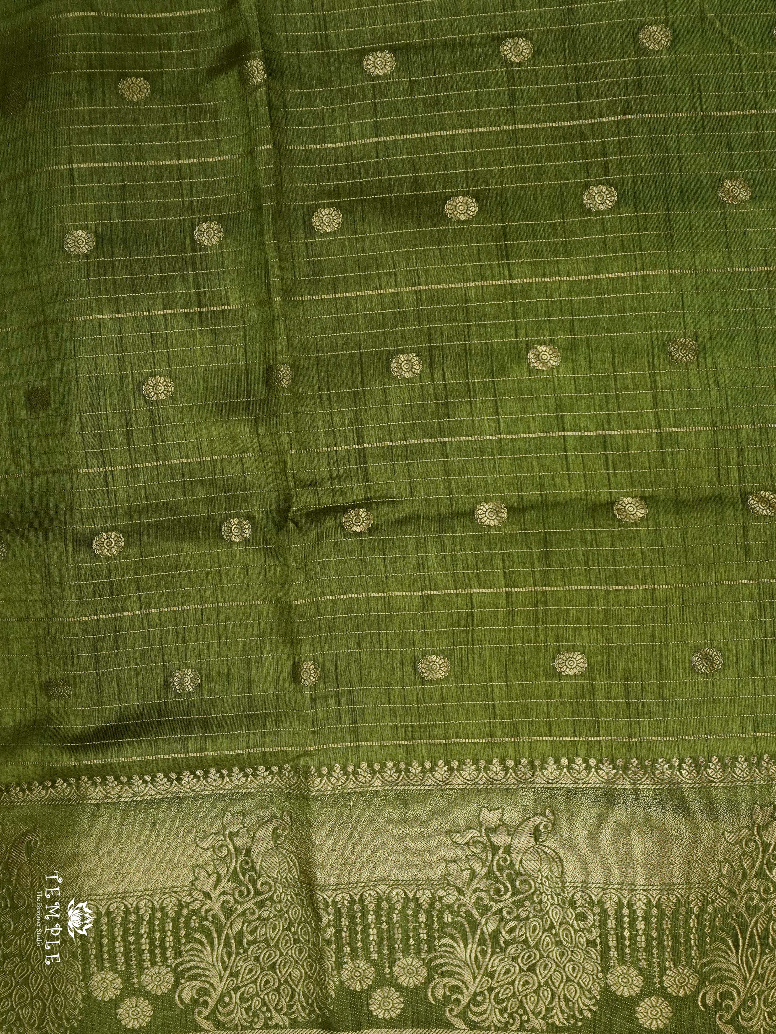 Semi Tussar Silk Saree | TTDS2036