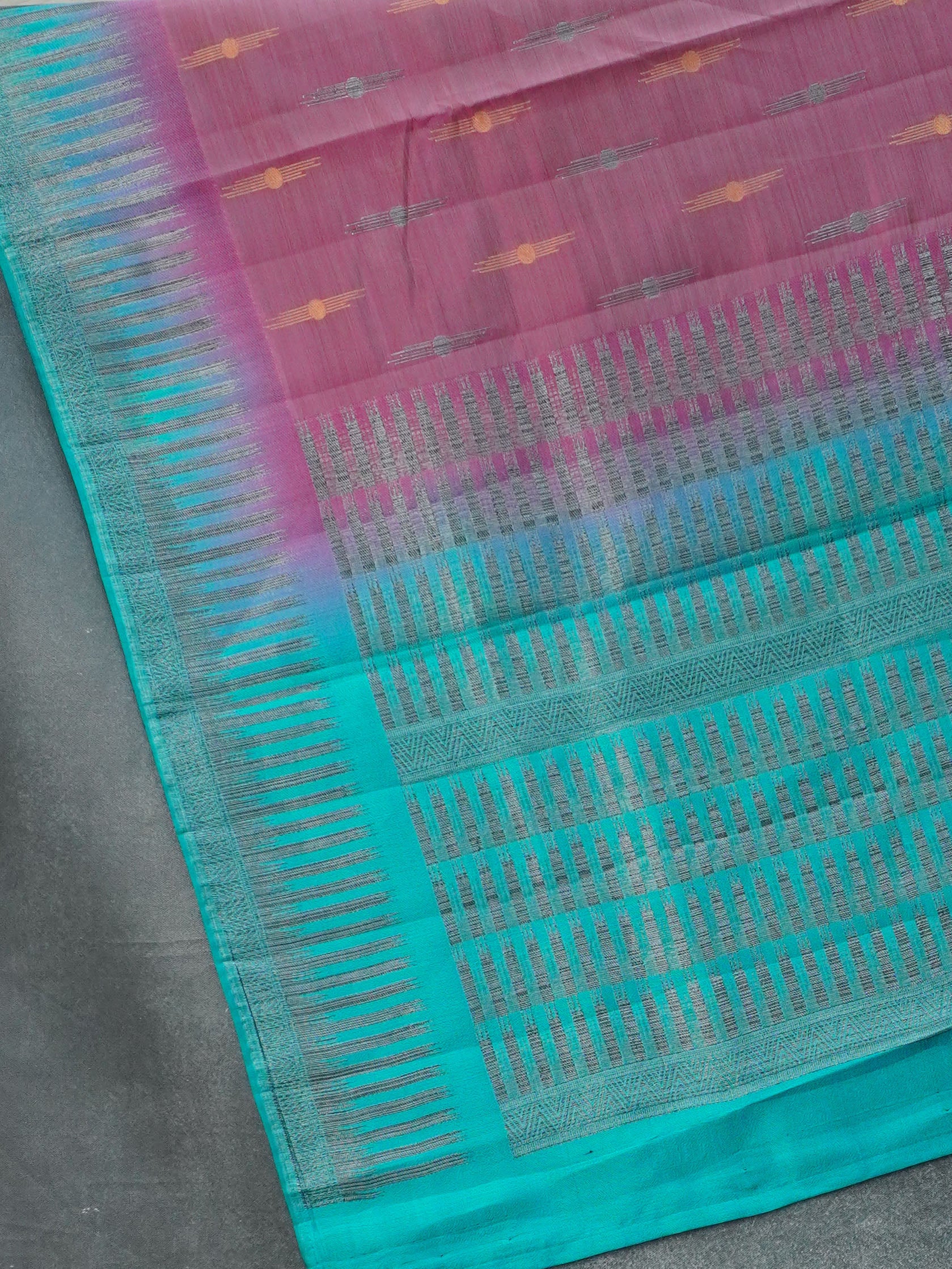 Semi Tussar Silk Saree | TTDS3409