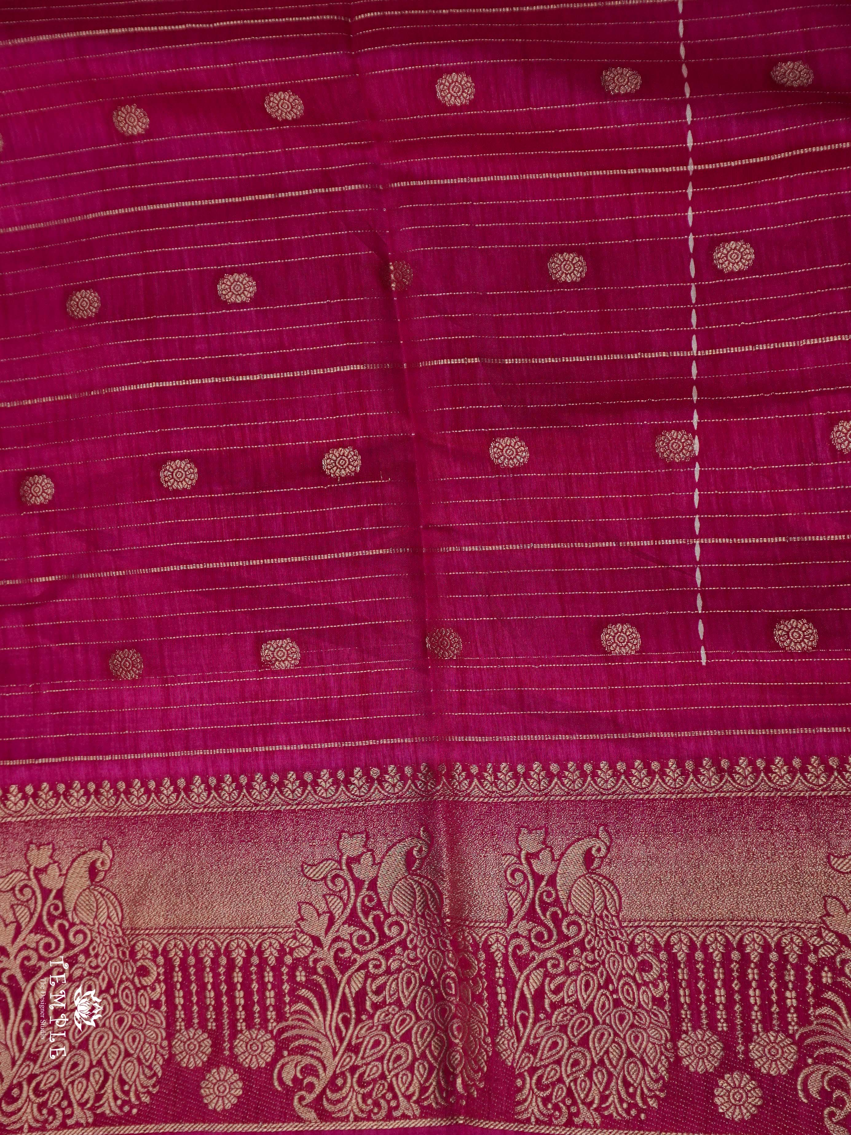 Semi Tussar Silk Saree | TTDS2036