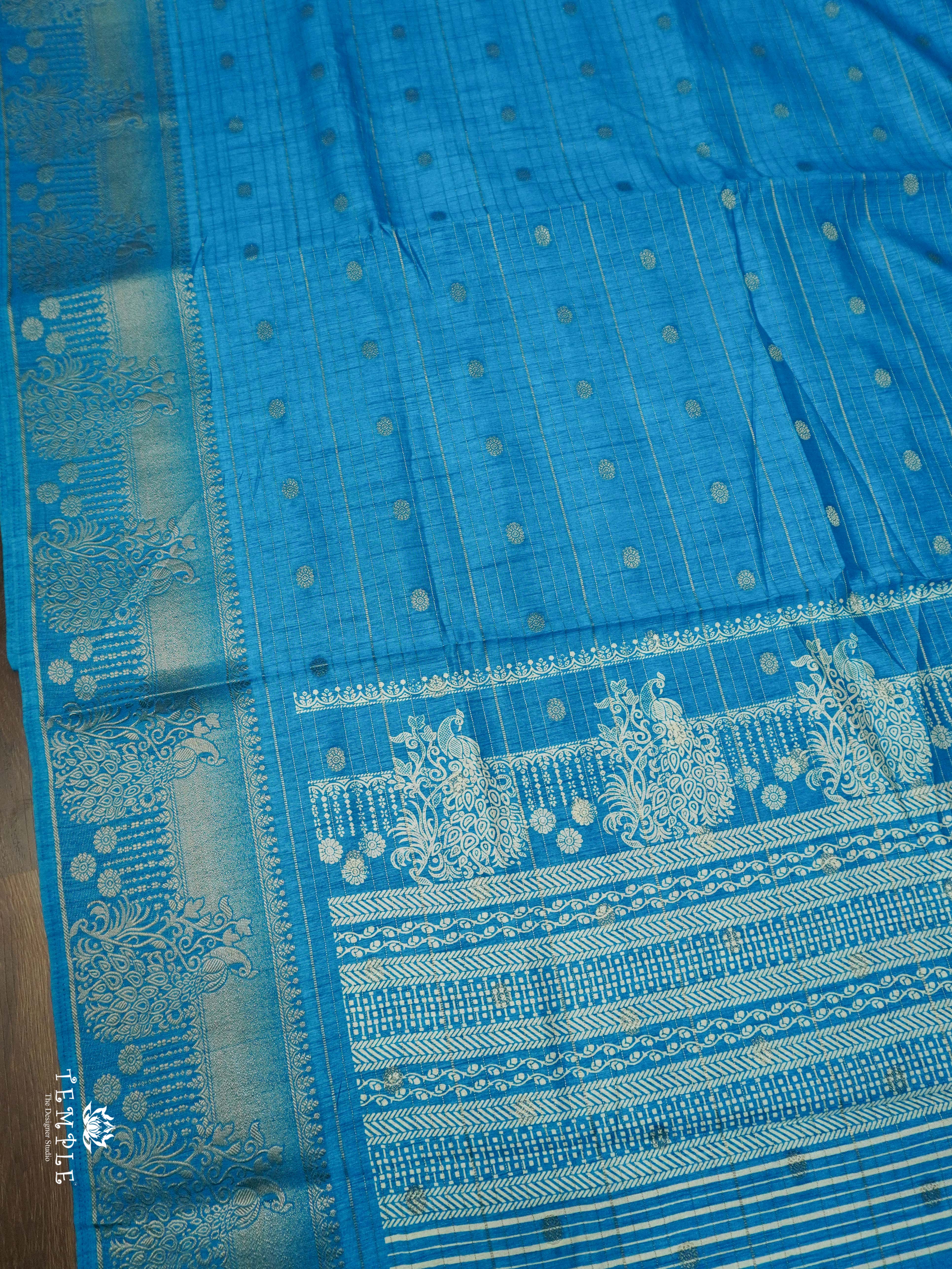 Semi Tussar Silk Saree | TTDS2036