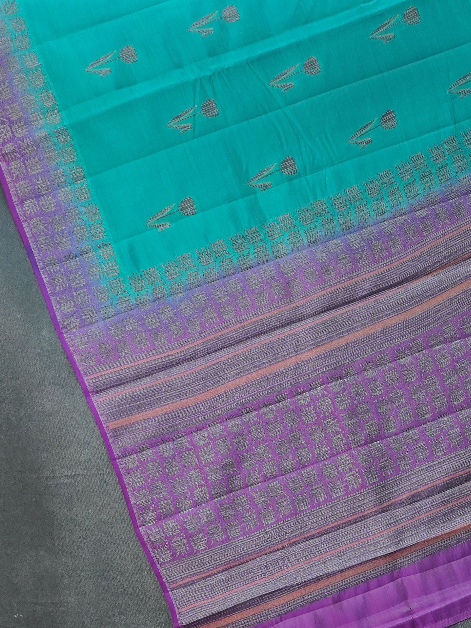 Semi Tussar Silk Saree | TTDS3410