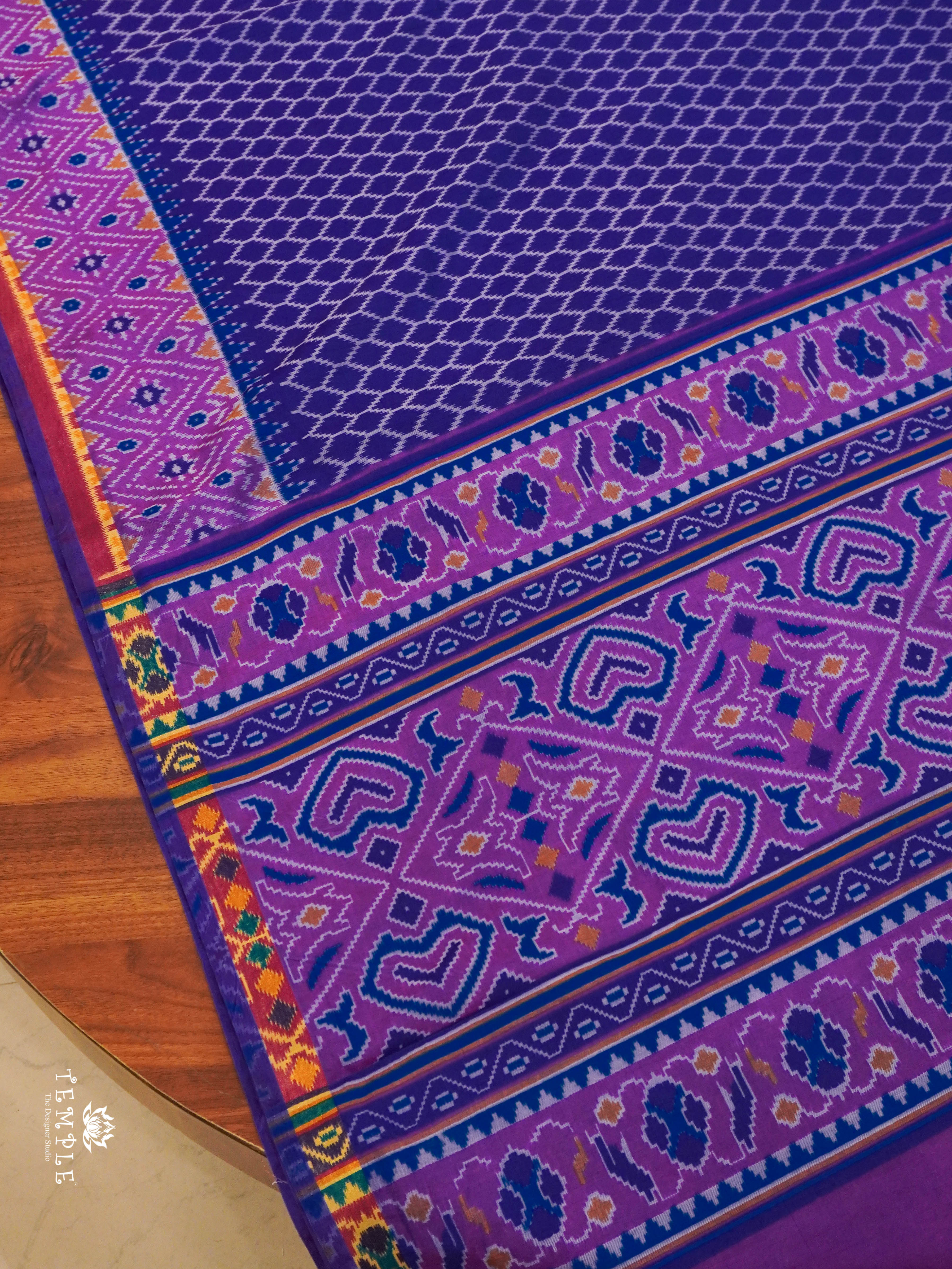 Pochampally Ikkat Patola Silk Saree | TTDS1520 | Merry deals